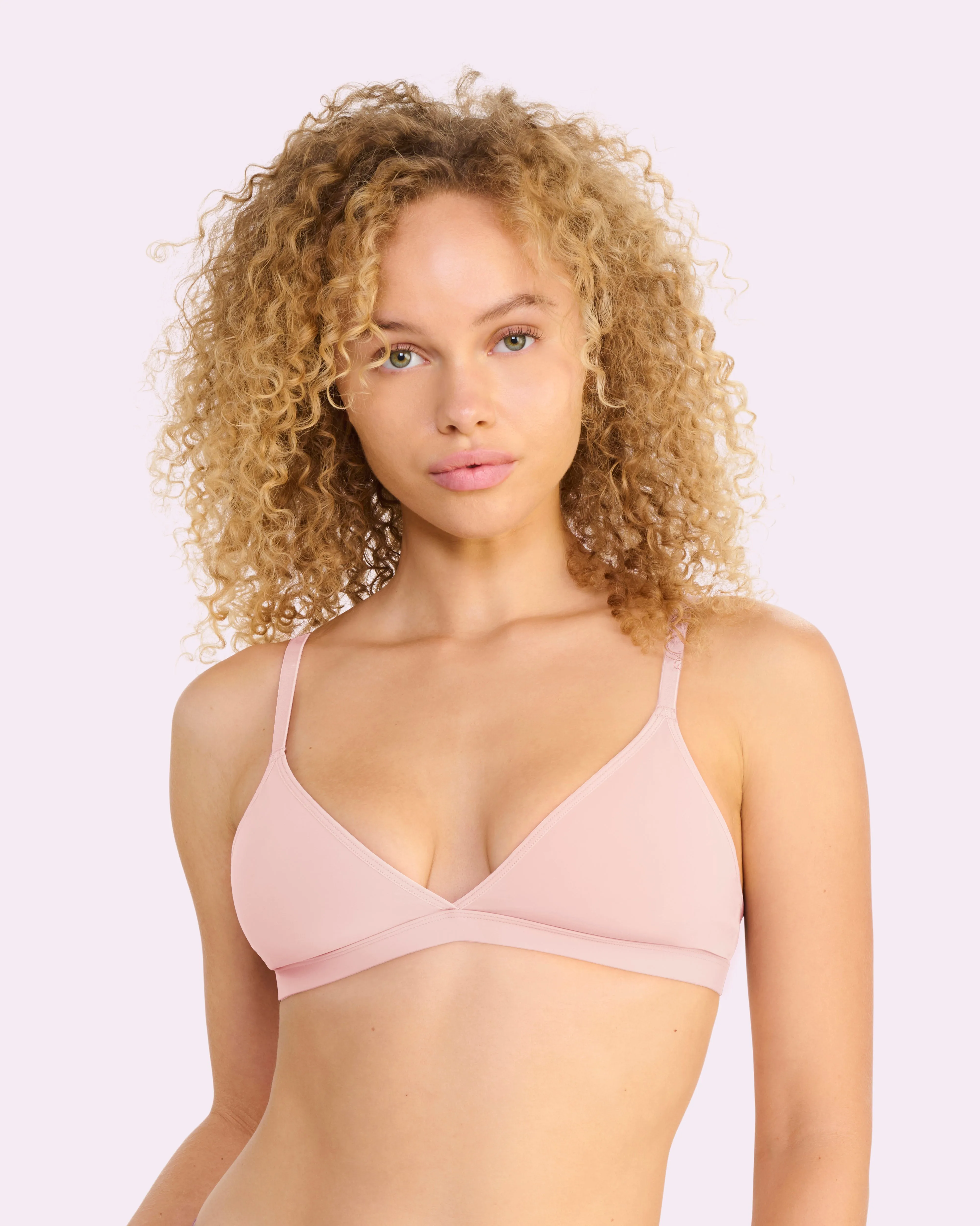 Re:Play New Triangle Bralette | Ultra-Soft Re:Play (Blushing Rose) sold by Parade product image thumbnail 4
