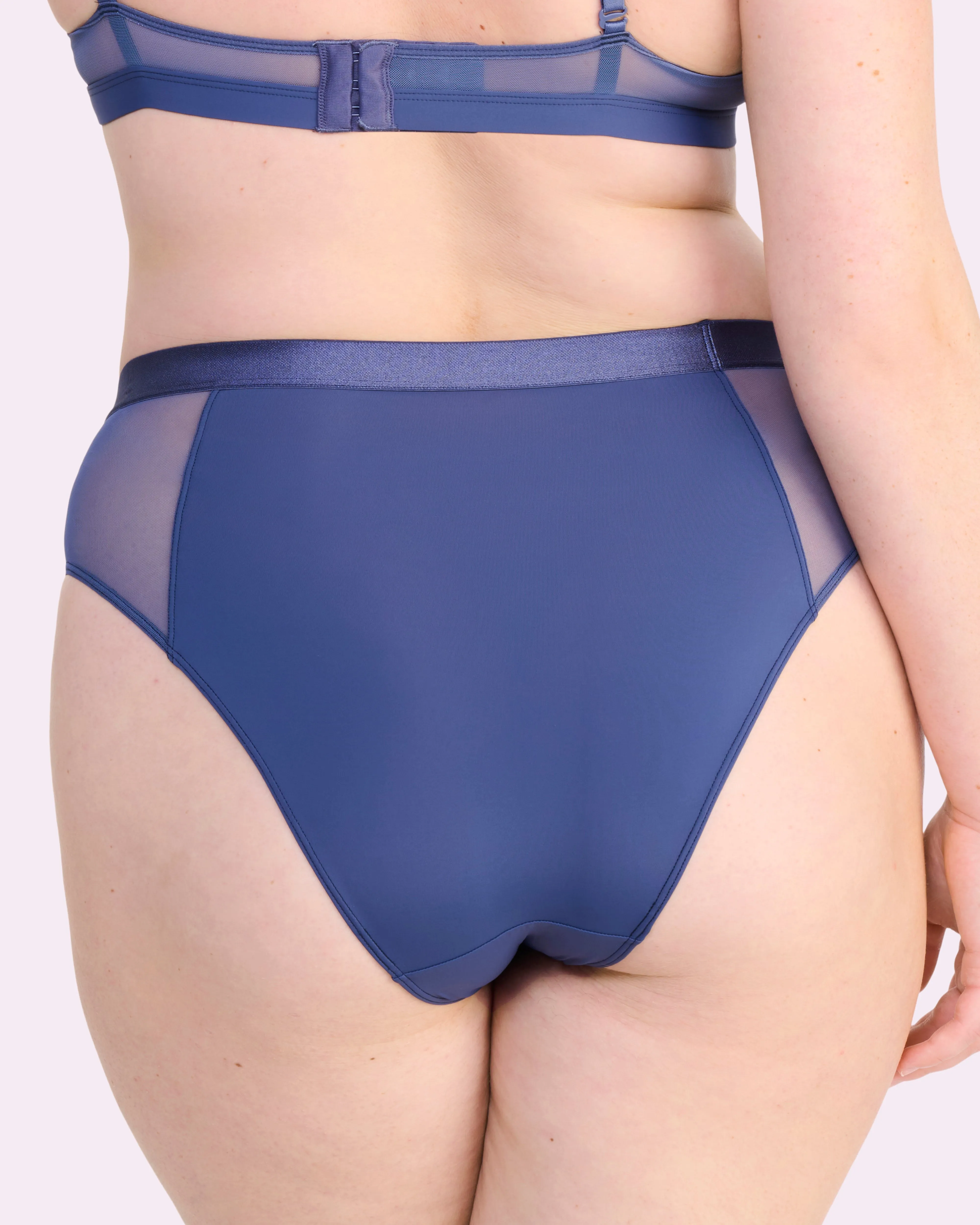 Re:Play High Waisted Brief | Ultra-Soft Re:Play (Crown Blue) sold by Parade