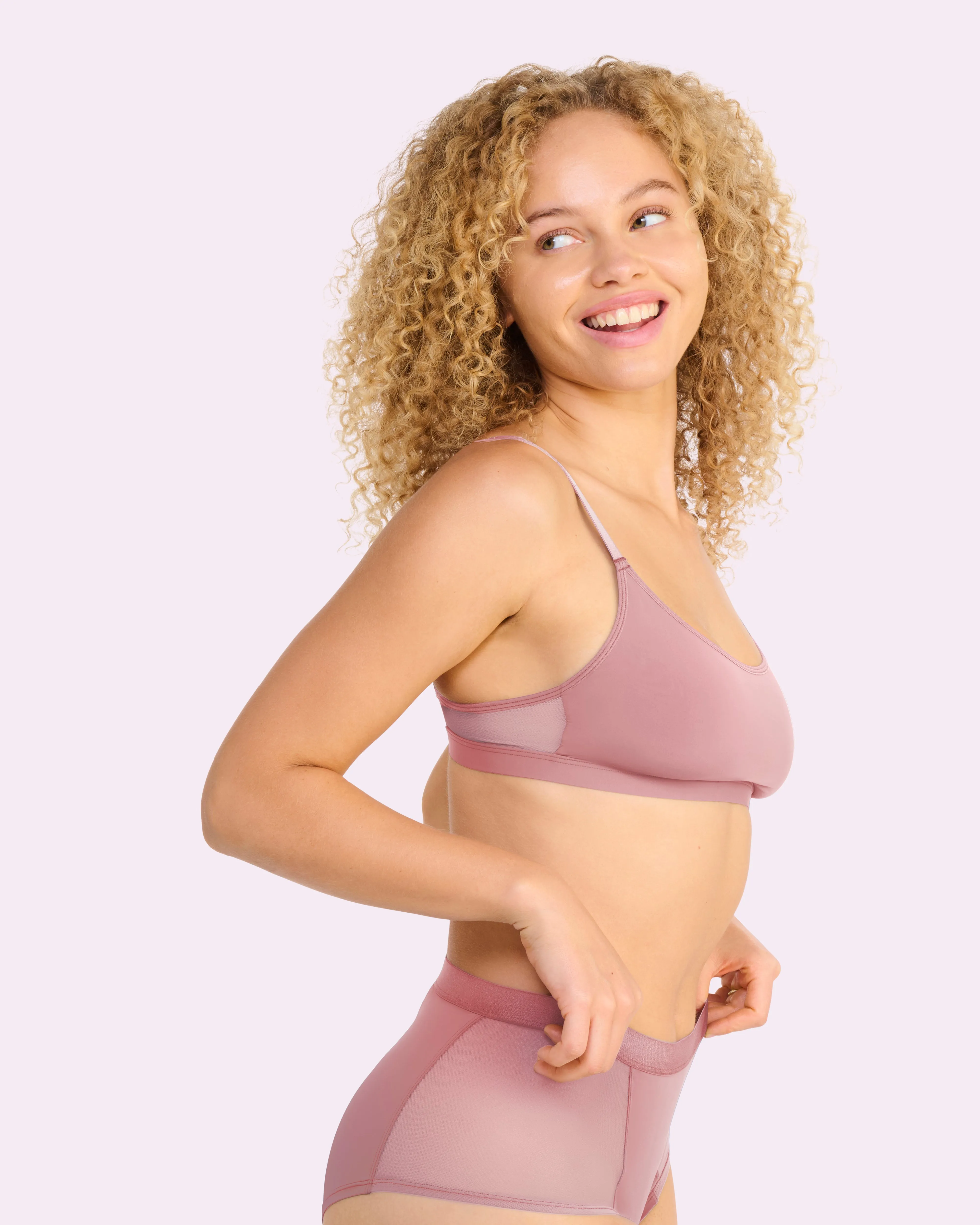 Re:Play Boyshort | Ultra-Soft Re:Play (Premium Plum) sold by Parade product image thumbnail 4