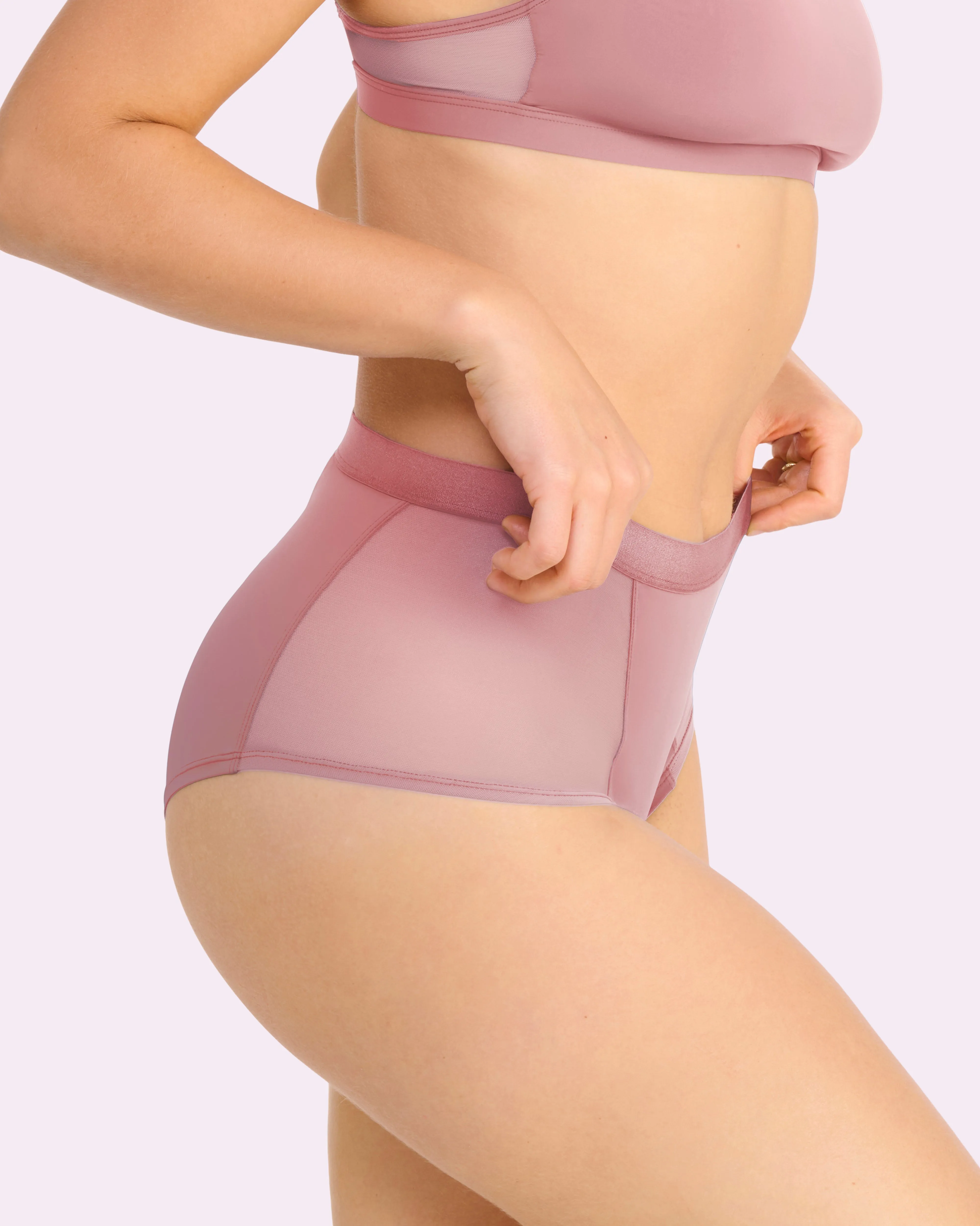 Re:Play Boyshort | Ultra-Soft Re:Play (Premium Plum) sold by Parade product image thumbnail 2