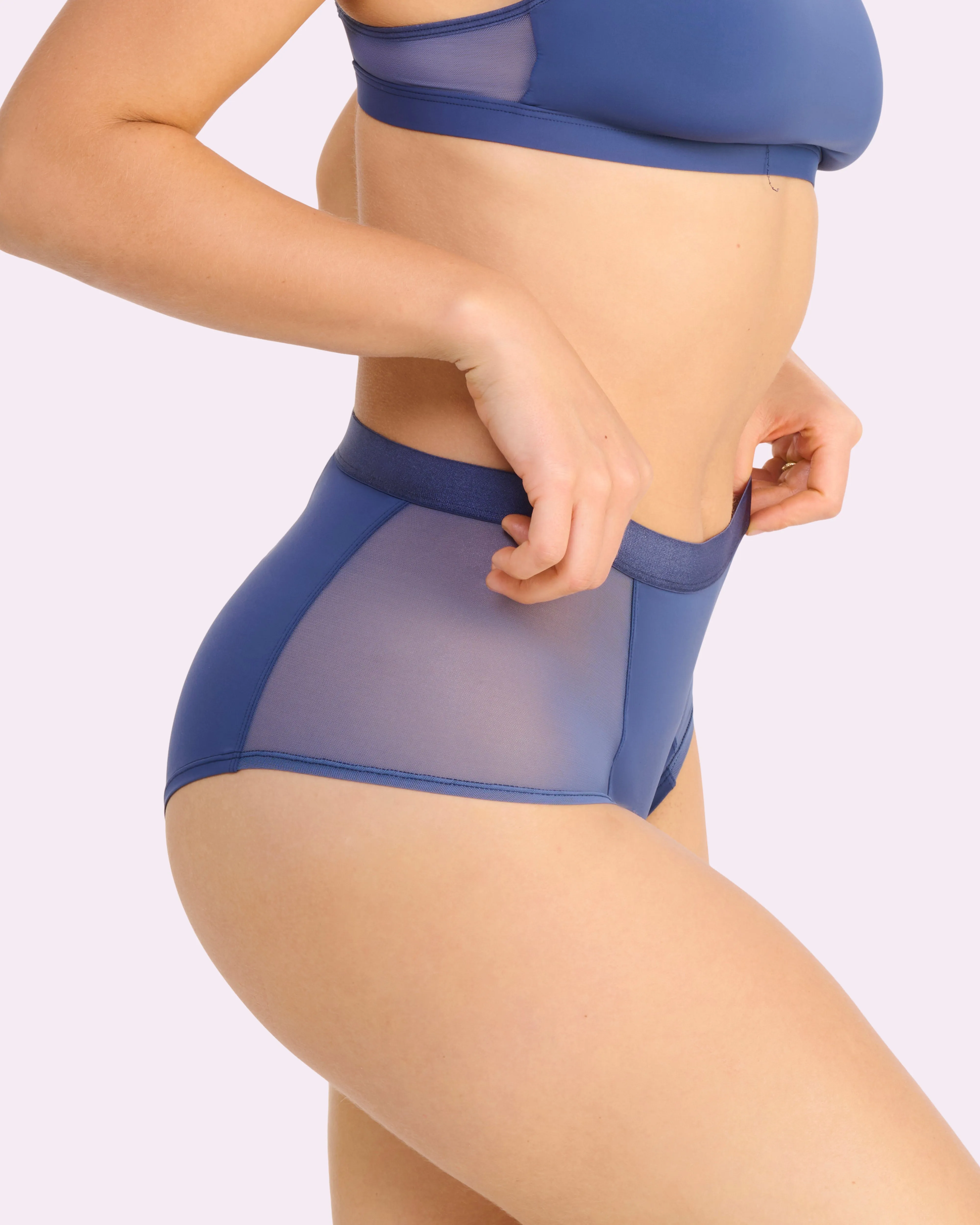 Re:Play Boyshort | Ultra-Soft Re:Play (Crown Blue) sold by Parade product image thumbnail 2