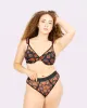 Silky Mesh Flutter Strap T-Shirt Bra | Silky Mesh | Archive (Crowned Hearts) sold by Parade