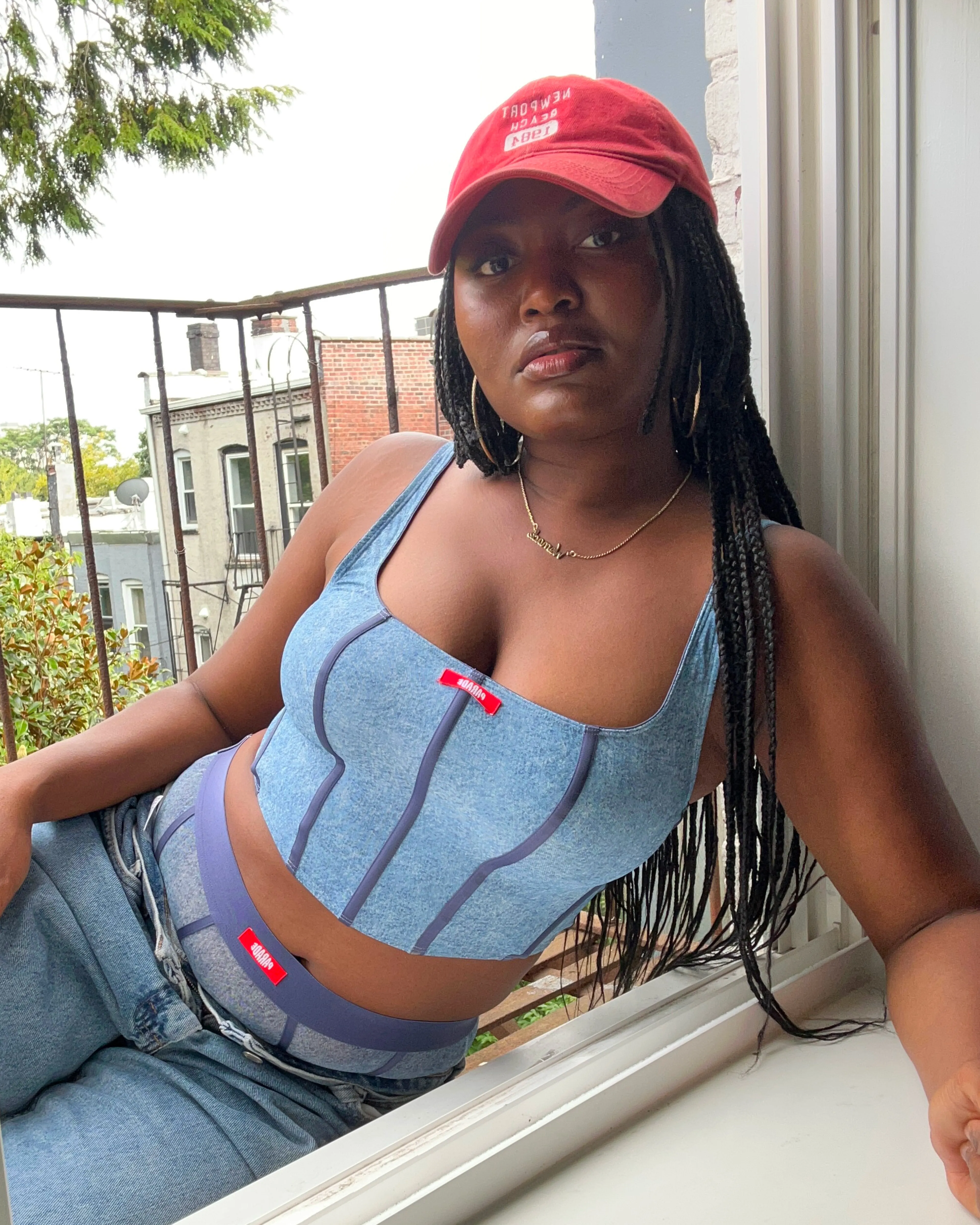 Silky Mesh Comfort Bustier | Silky Mesh | Archive (Denim Dupe) sold by Parade