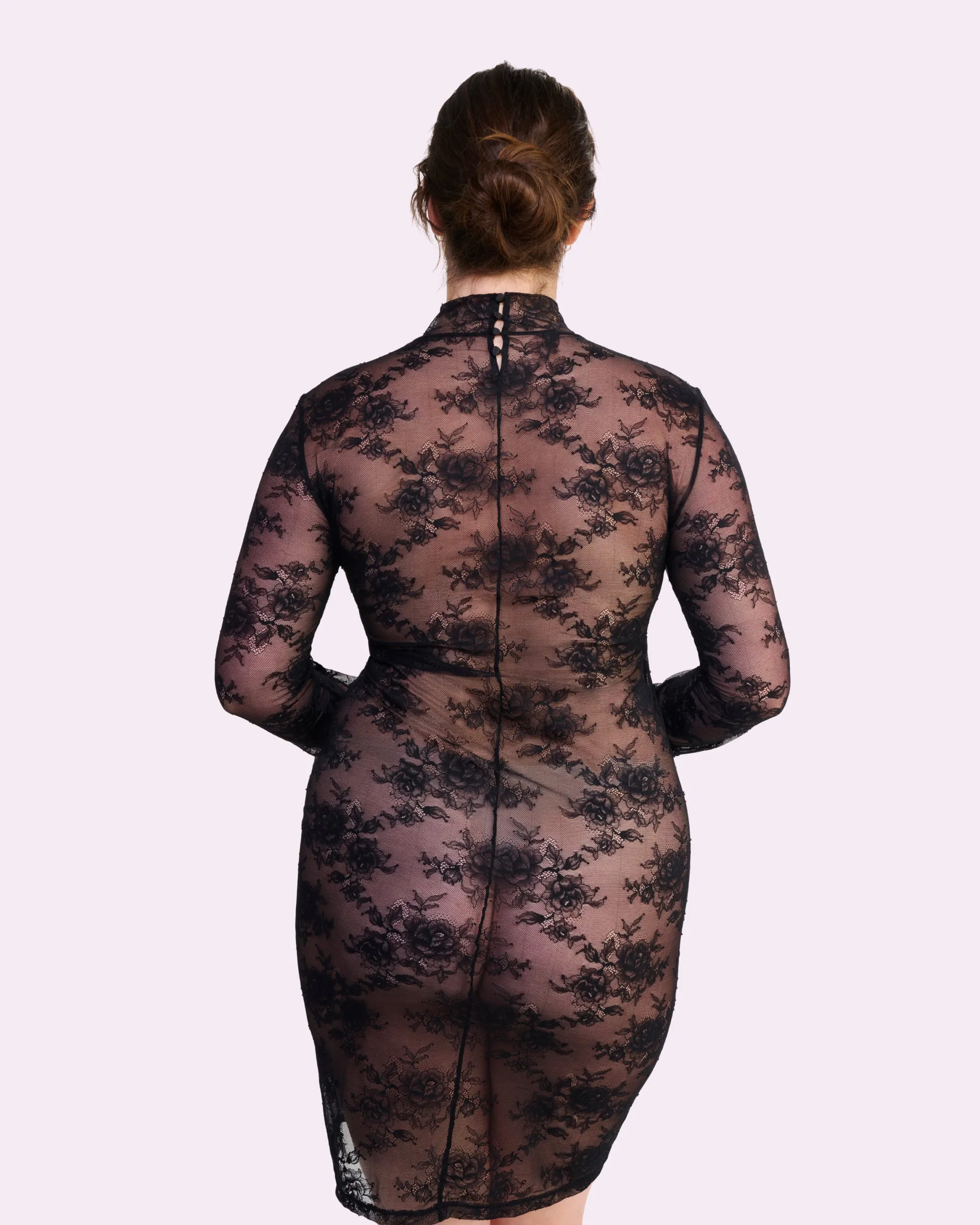 That Lace Long Sleeve Dress | That Lace (Eightball) sold by Parade product image thumbnail 3