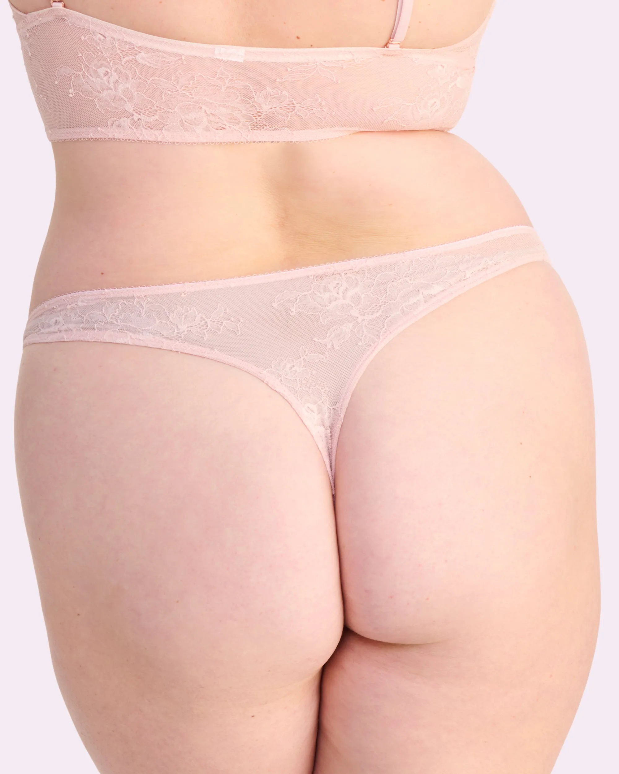 That Lace Thong | That Lace (Blushing Rose) sold by Parade