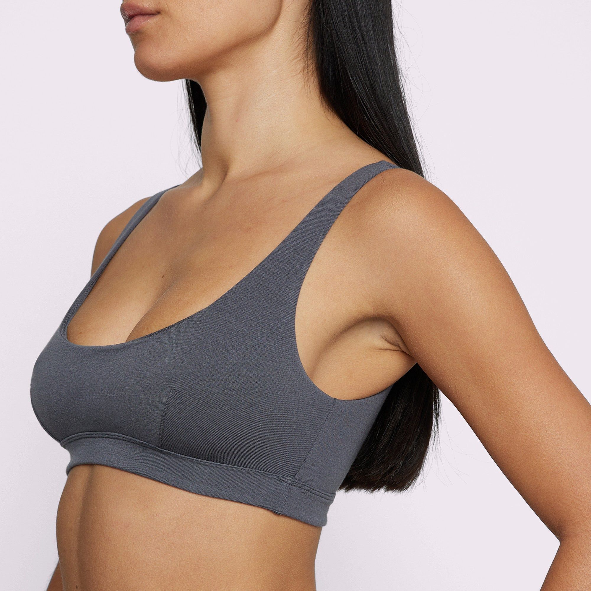 Cloud Scoop Bralette | SuperSoft | Archive (Blackened Pearl) sold by Parade product image thumbnail 2