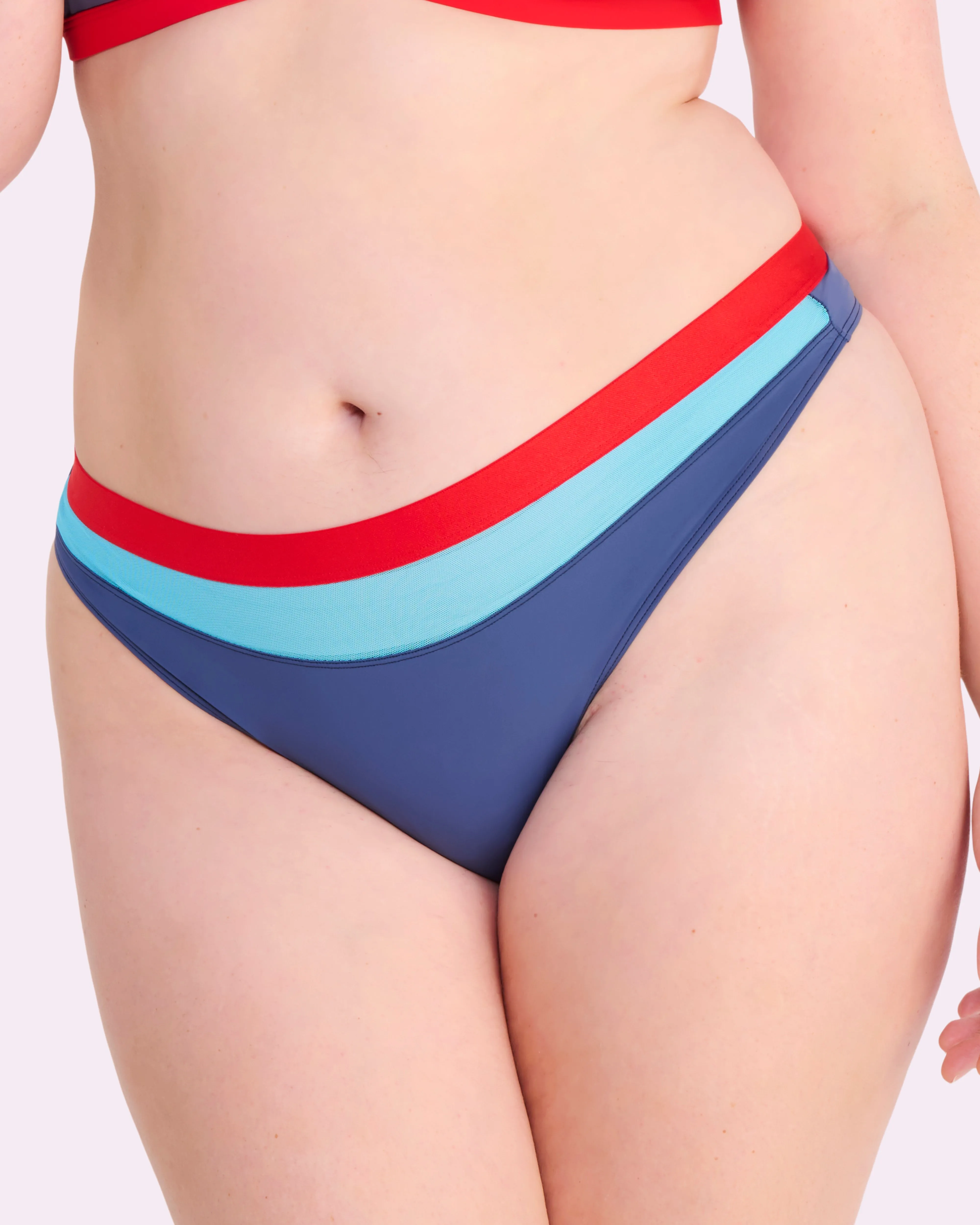 Re:Play Thong | Ultra-Soft Re:Play (Crown Blue Colorblock) sold by Parade