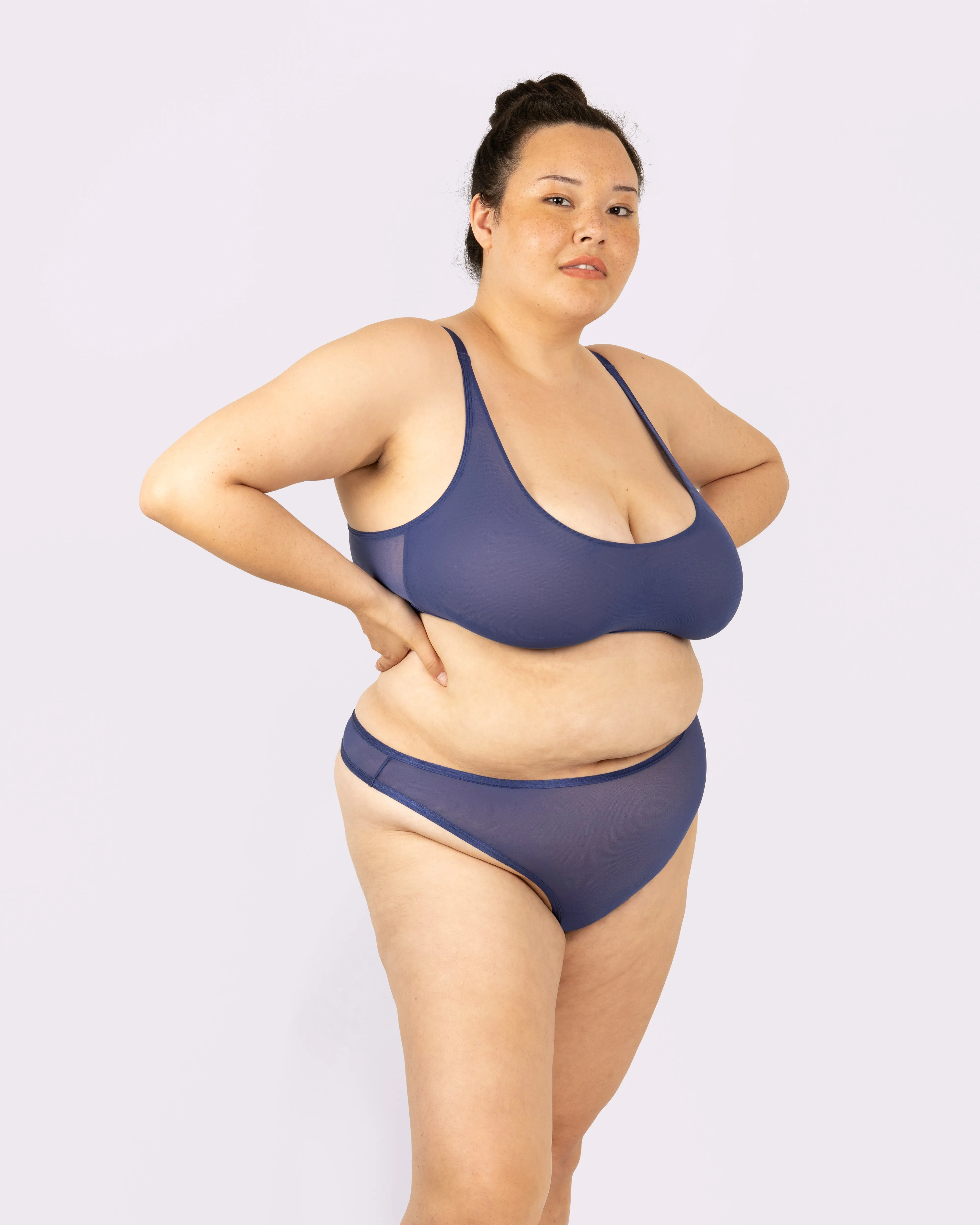 Silky Mesh High Cut Thong | Silky Mesh | Archive (Dolphin) sold by Parade product image thumbnail 5