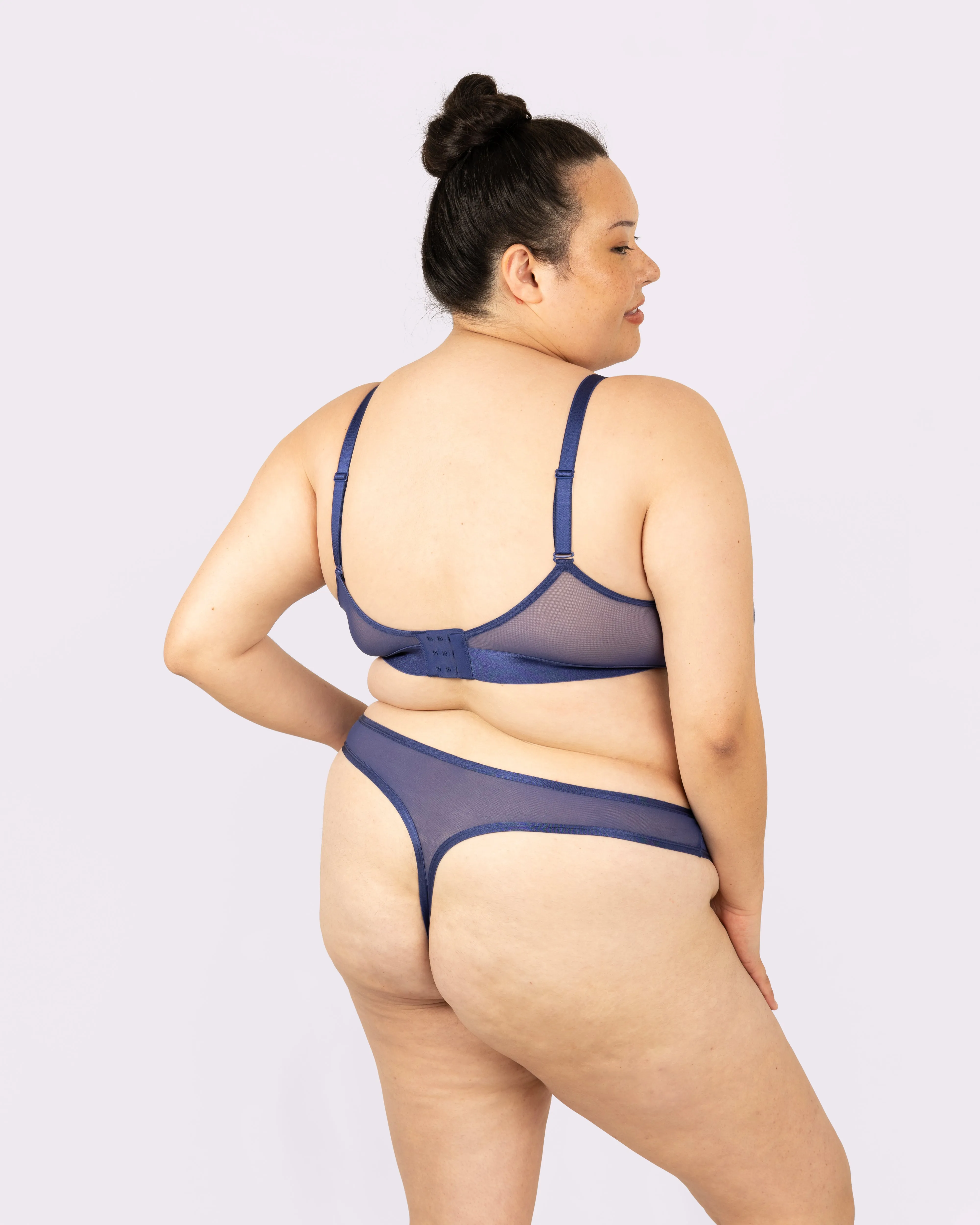 Silky Mesh High Cut Thong | Silky Mesh | Archive (Dolphin) sold by Parade product image thumbnail 4