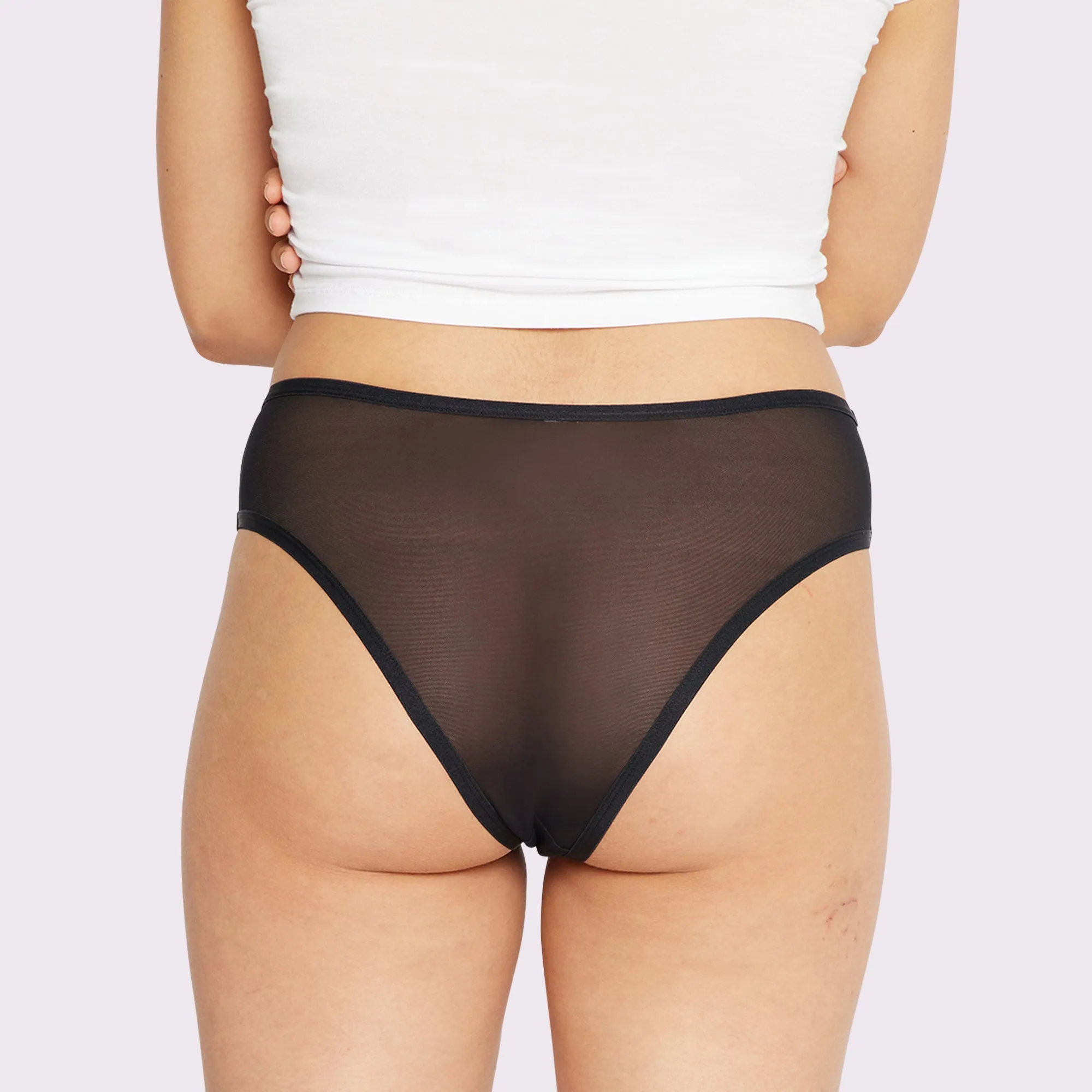 Silky Mesh High Rise Cheeky | Silky Mesh (Eightball) sold by Parade product image thumbnail 5
