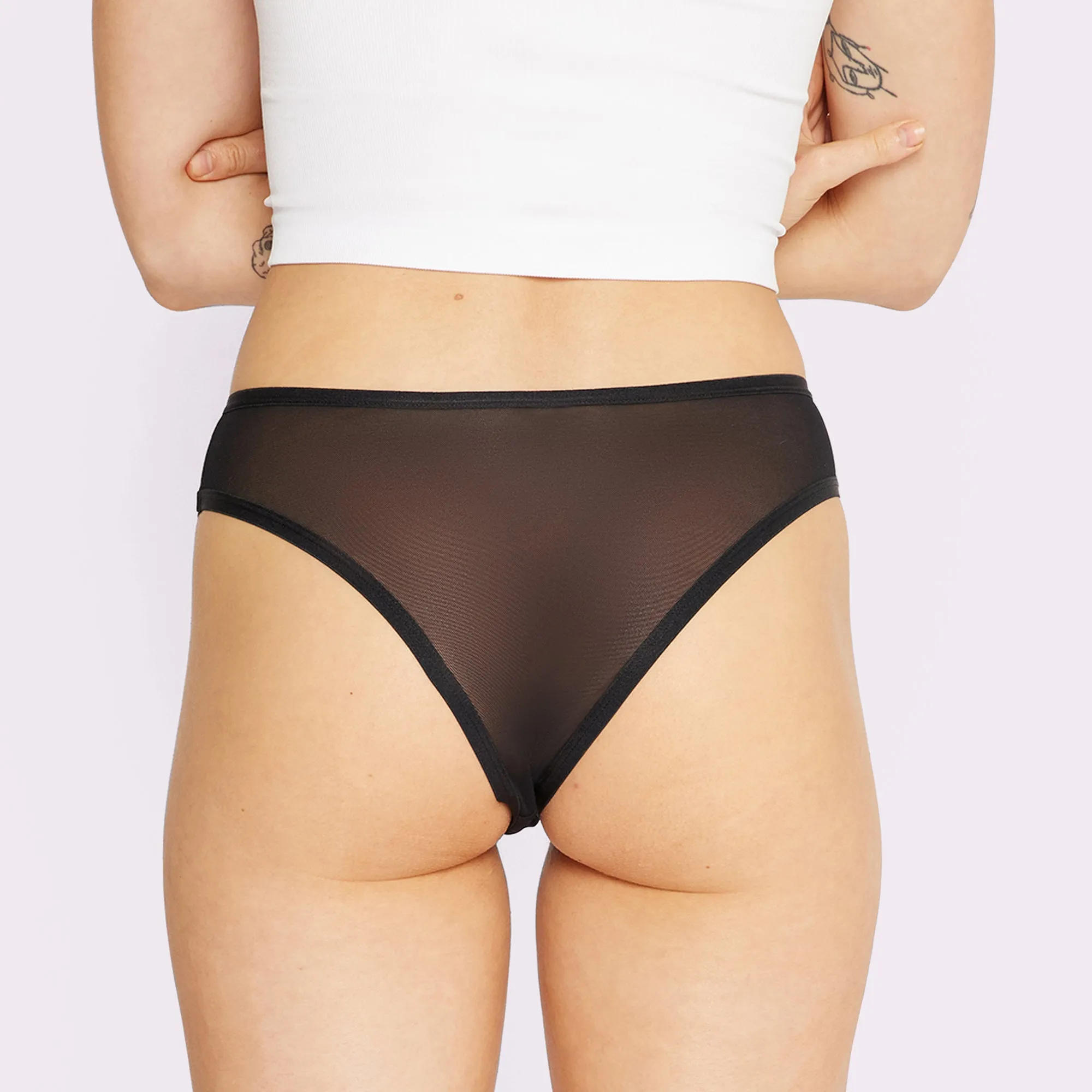 Silky Mesh High Rise Cheeky | Silky Mesh (Eightball) sold by Parade product image thumbnail 2