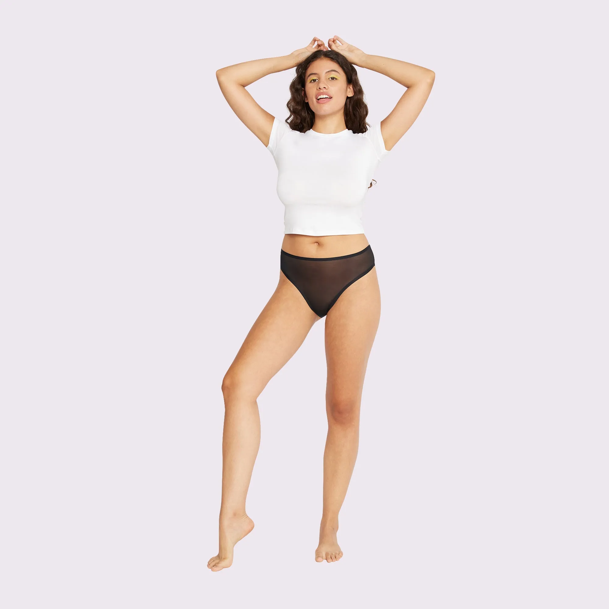 Silky Mesh High Rise Cheeky | Silky Mesh (Eightball) sold by Parade product image thumbnail 4