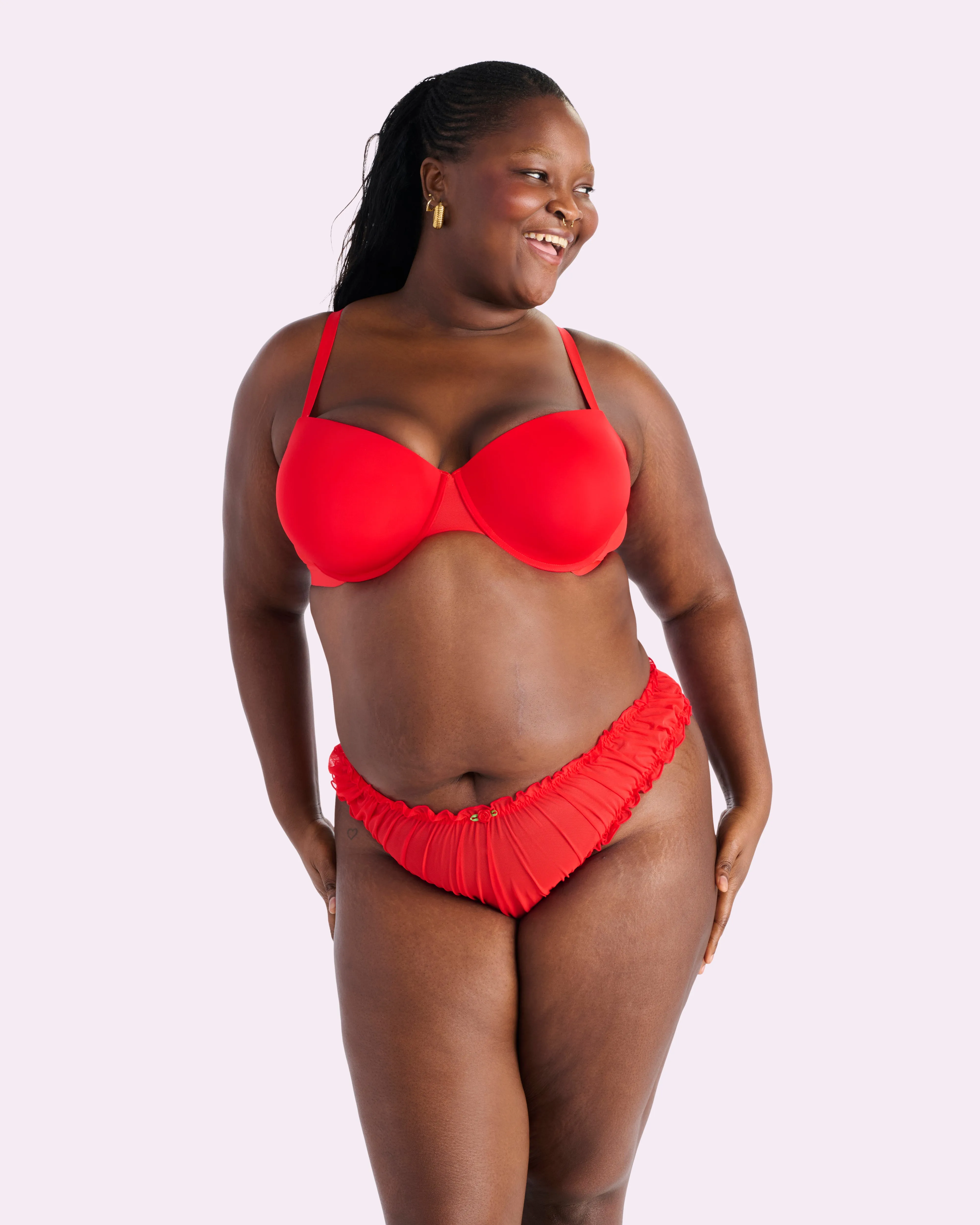 Silky Mesh Flutter Cheeky | Silky Mesh (Balloon) sold by Parade product image thumbnail 4