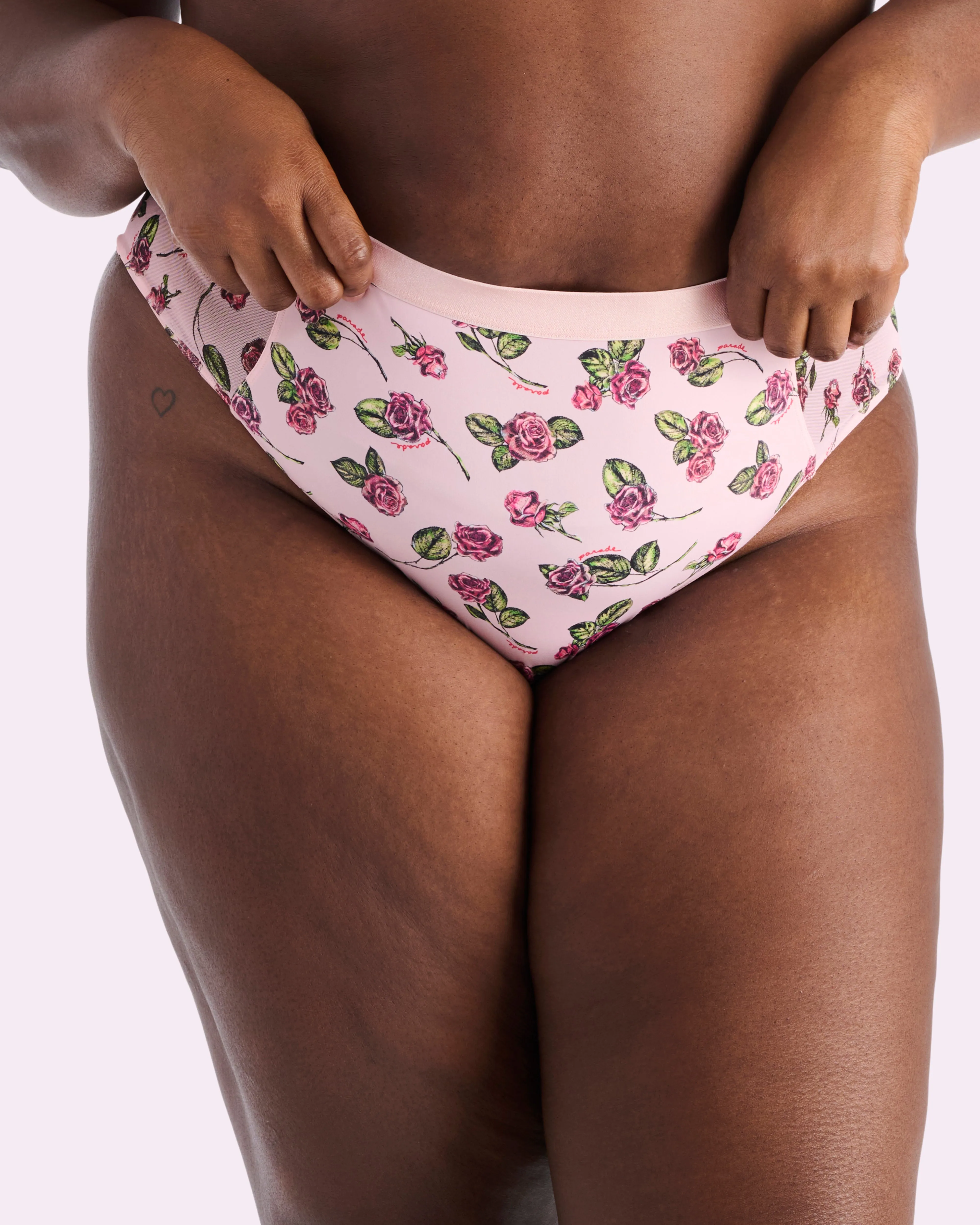 Re:Play High Waisted Brief | Ultra-Soft Re:Play (Parade Rose) sold by Parade