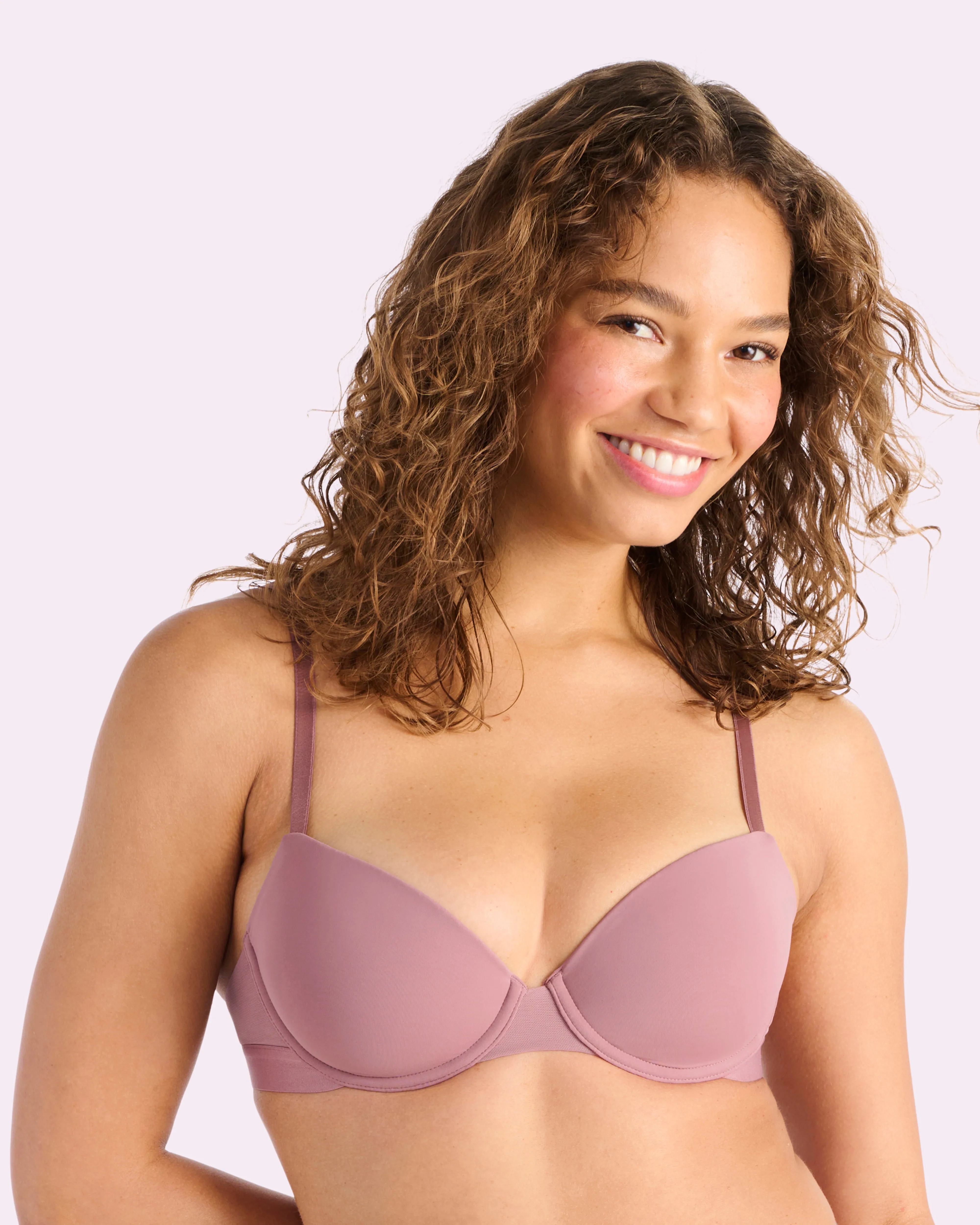 Always On Lightly Lined T-Shirt Bra | Ultra-Soft Re:Play (Premium Plum) sold by Parade product image thumbnail 5
