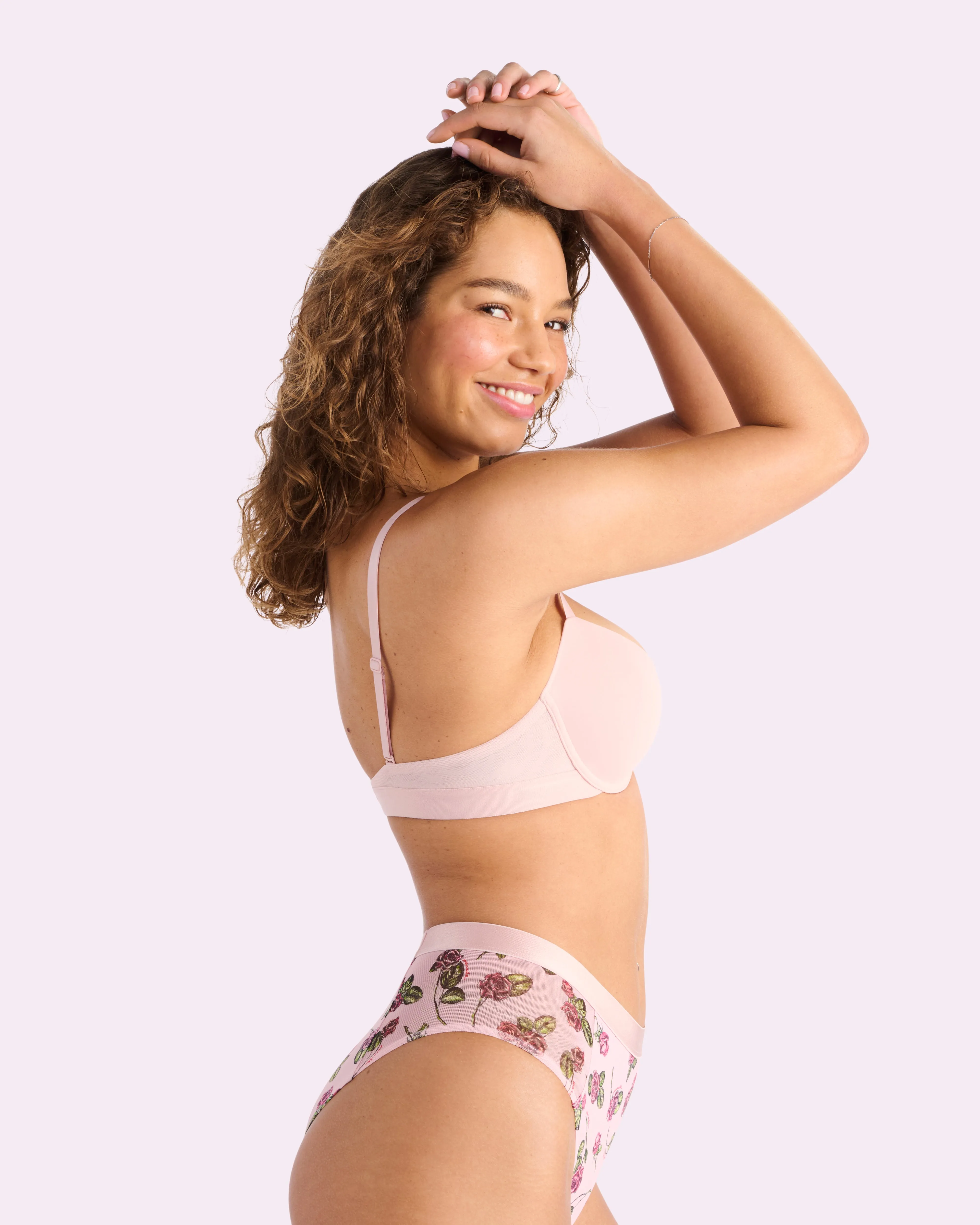 Always On Lightly Lined T-Shirt Bra | Ultra-Soft Re:Play (Blushing Rose) sold by Parade product image thumbnail 3