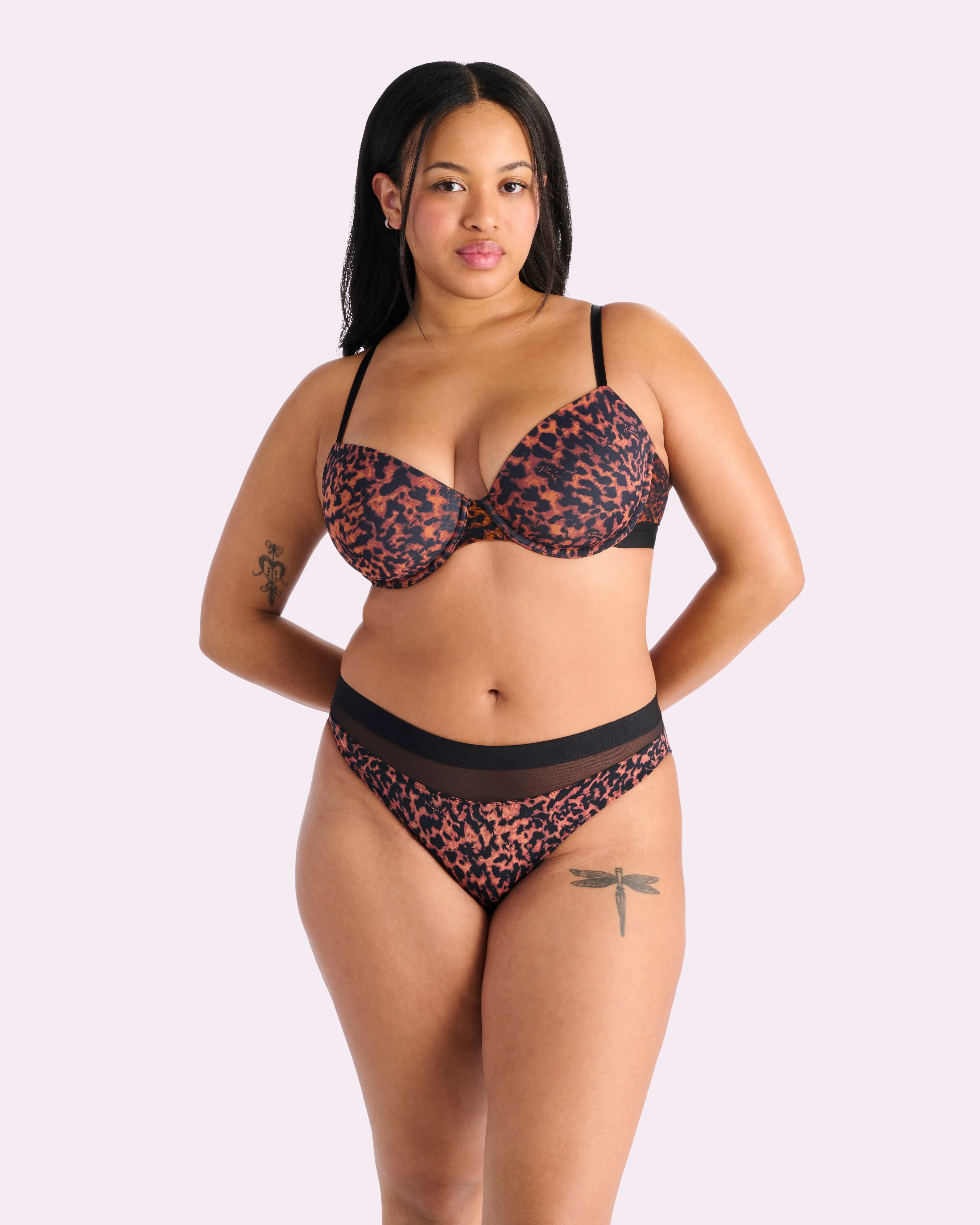 Always On Lightly Lined T-Shirt Bra | Ultra-Soft Re:Play (Parade Leopard) sold by Parade product image thumbnail 4