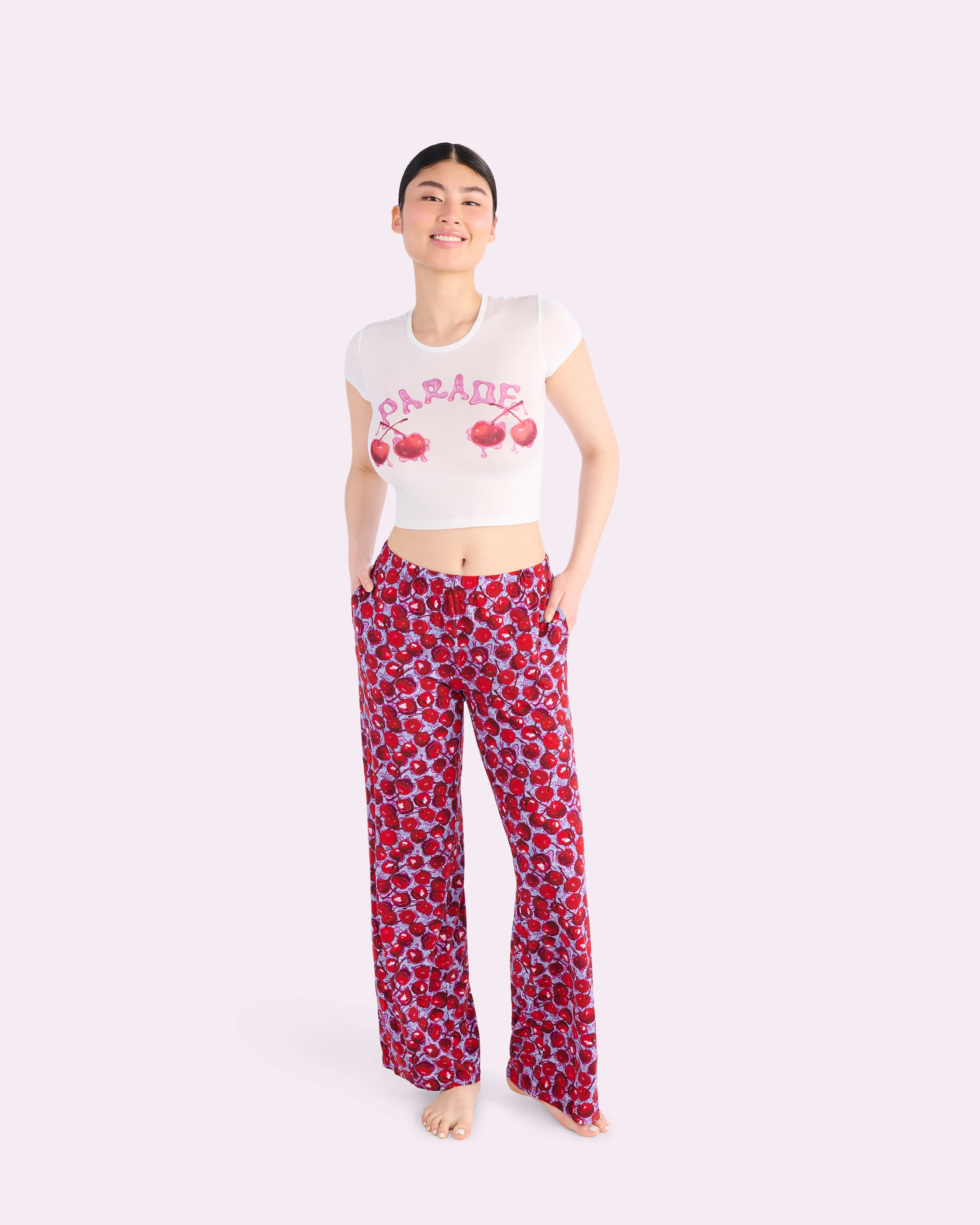 New:Cotton Lounge Pants | New:Cotton (Wet Cherries) sold by Parade product image thumbnail 4