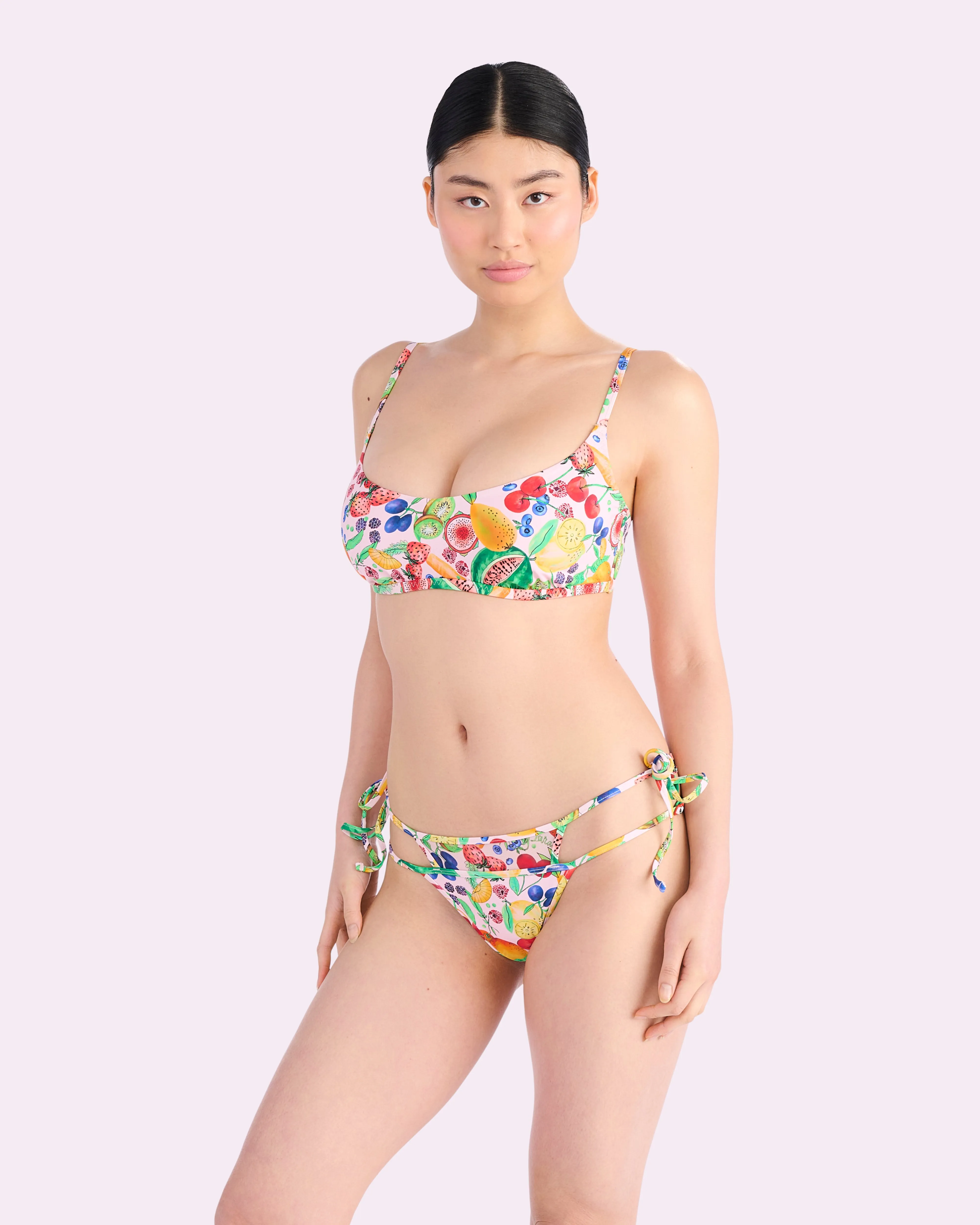 Parade Swim Layered Cheeky Bikini Bottom | New:Wave (Farmer's Market) sold by Parade product image thumbnail 4