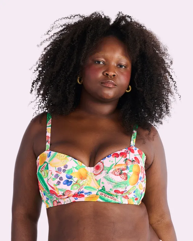 Parade Swim Bustier Bikini Top | New:Wave (Farmer's Market) sold by Parade