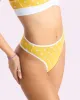Silky Mesh High Cut Thong | Silky Mesh (Parade Dots) sold by Parade