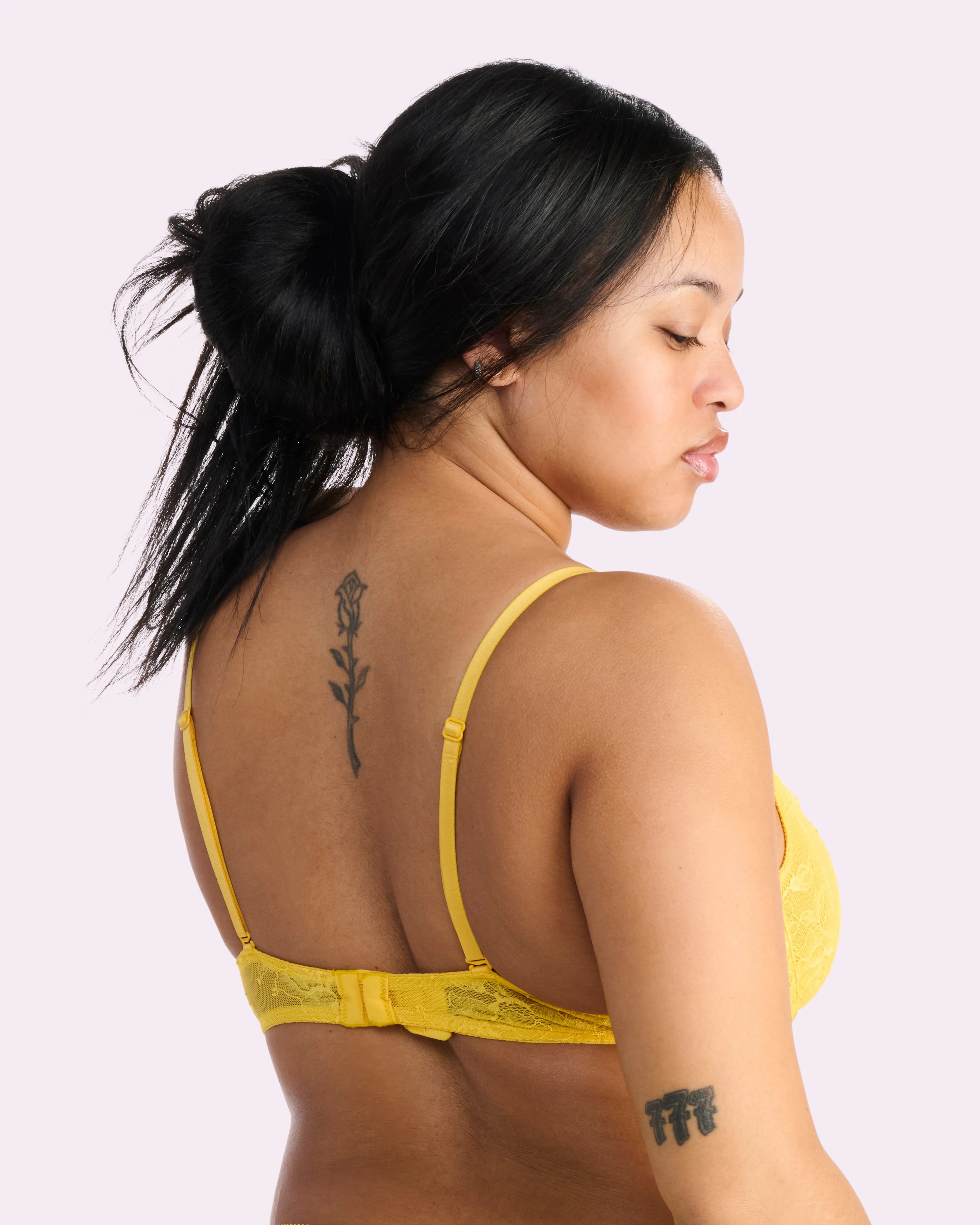 That Lace Unlined Balconette Bra | That Lace (Daffodil) sold by Parade product image thumbnail 2