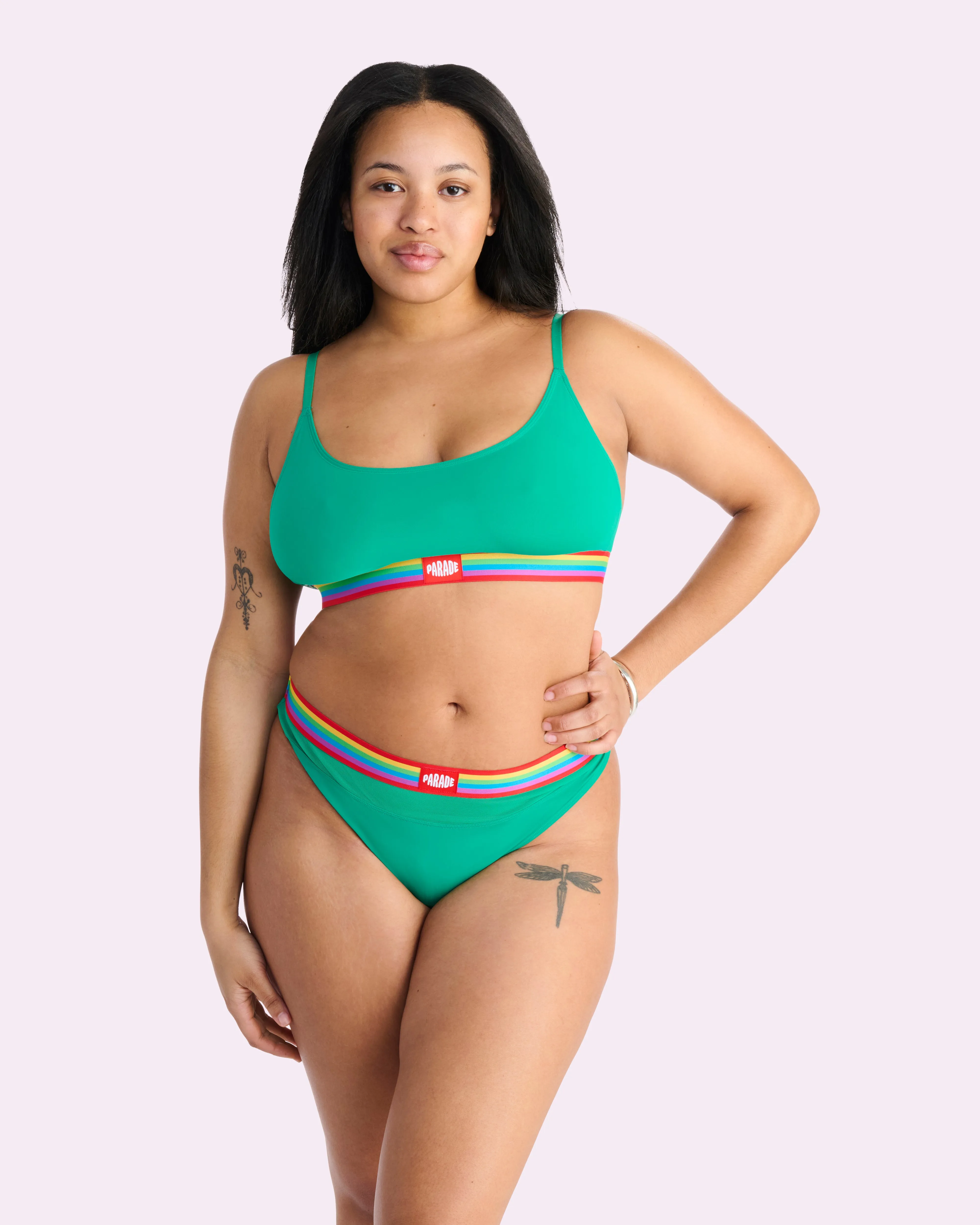 Re:Play Thong | Ultra-Soft Re:Play (Golf Green) sold by Parade product image thumbnail 4