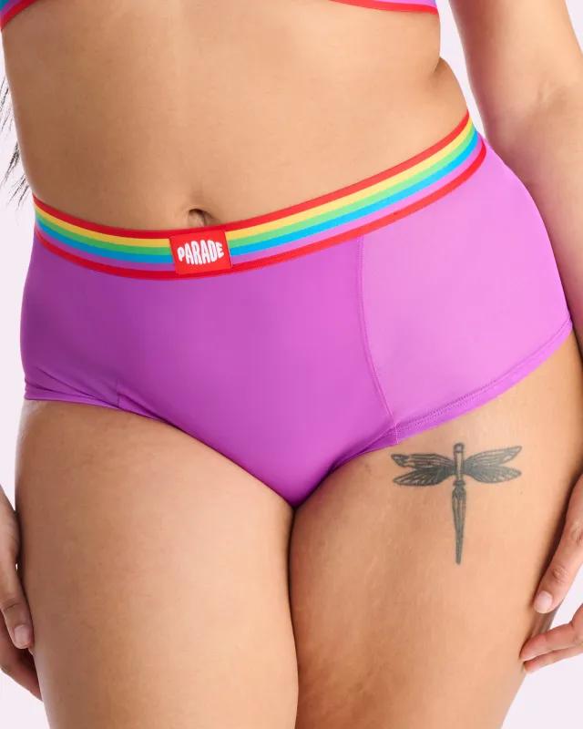 Re:Play Boyshort | Ultra-Soft Re:Play (Purple Cactus) sold by Parade