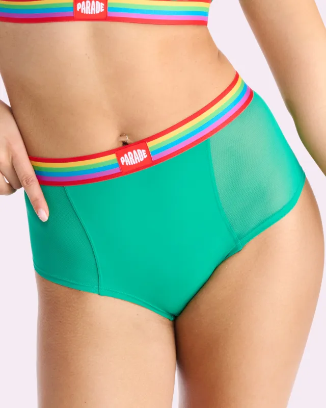 Re:Play Boyshort | Ultra-Soft Re:Play (Golf Green) sold by Parade