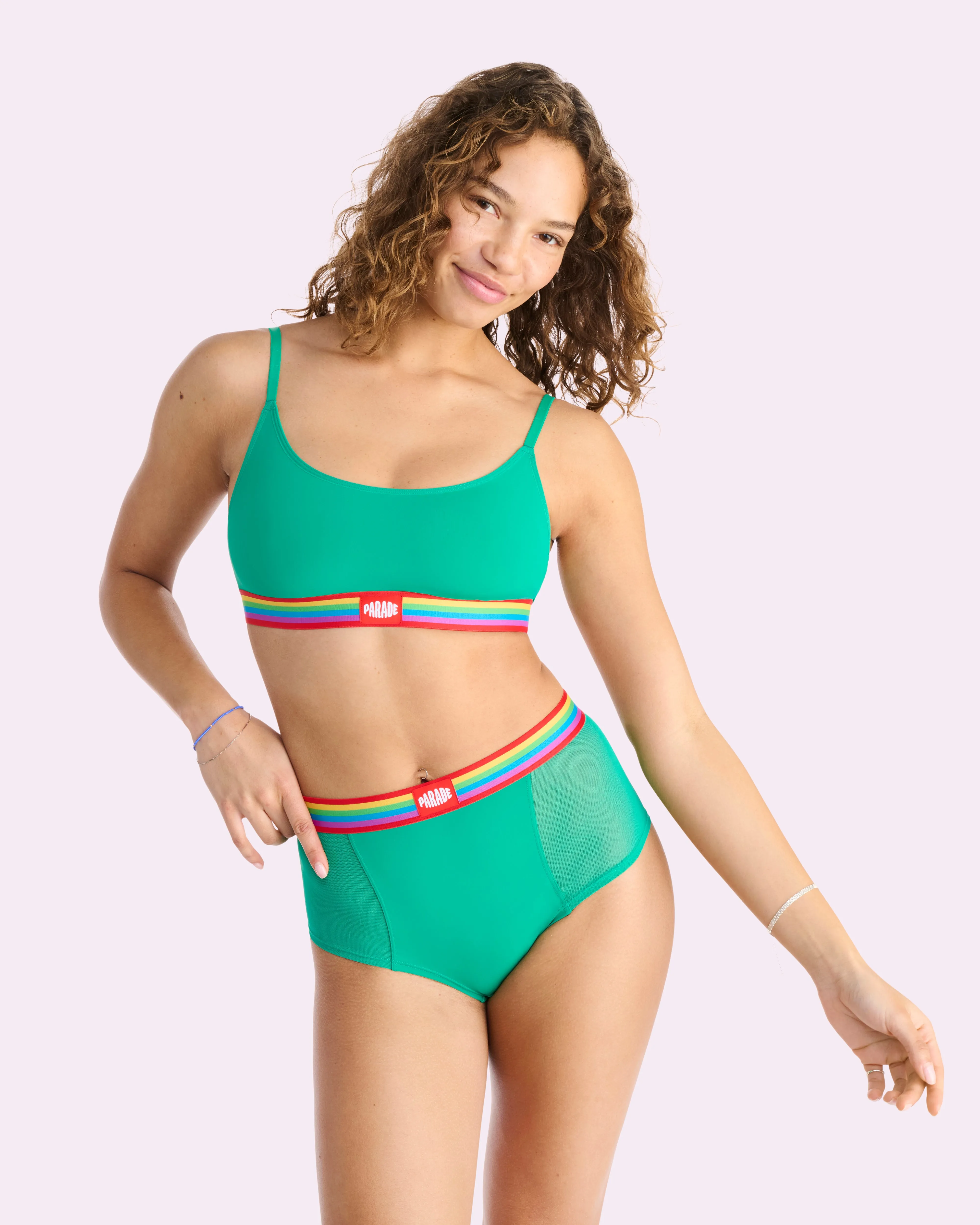 Re:Play Boyshort | Ultra-Soft Re:Play (Golf Green) sold by Parade product image thumbnail 4