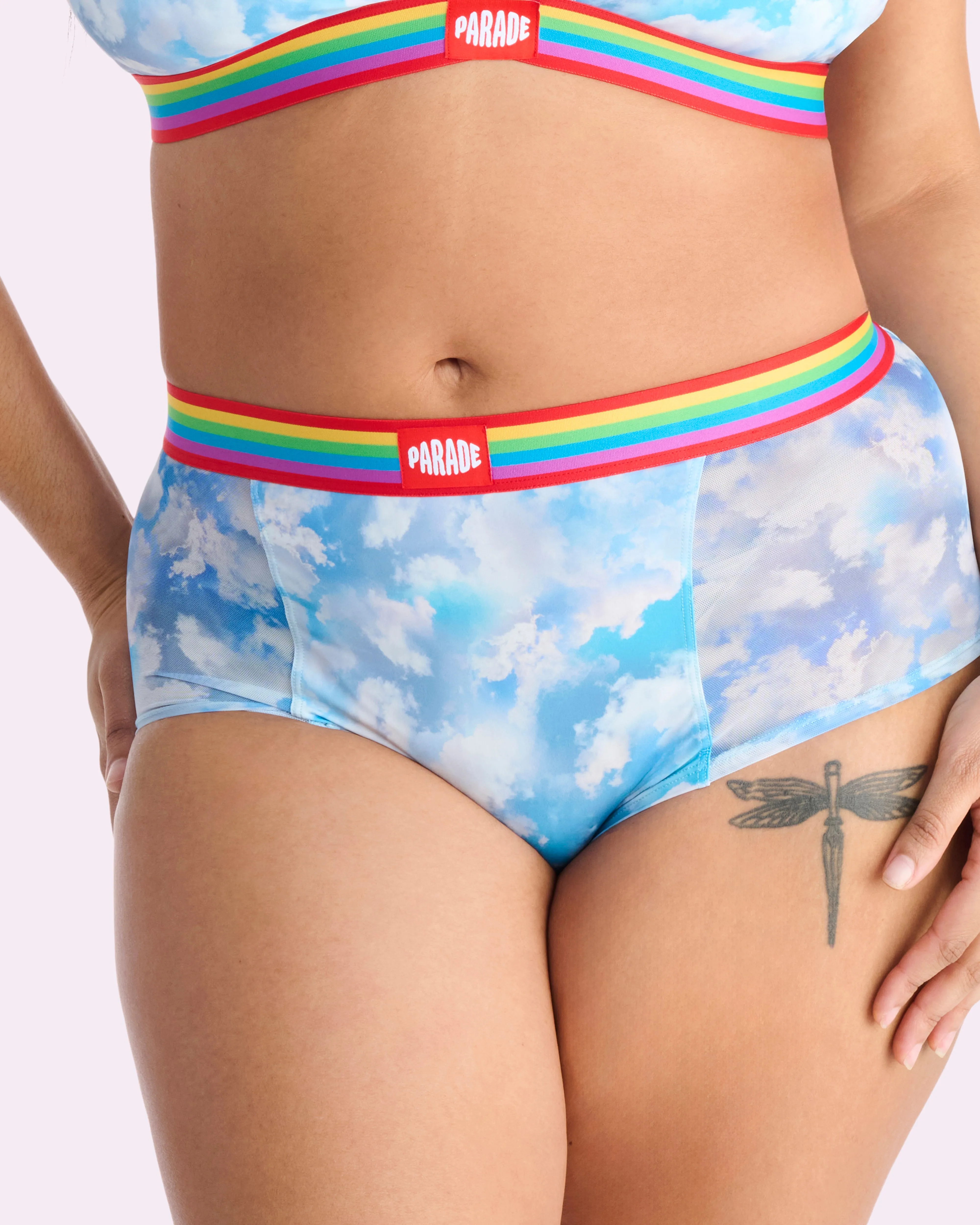 Re:Play Boyshort | Ultra-Soft Re:Play (Parade Cloud) sold by Parade