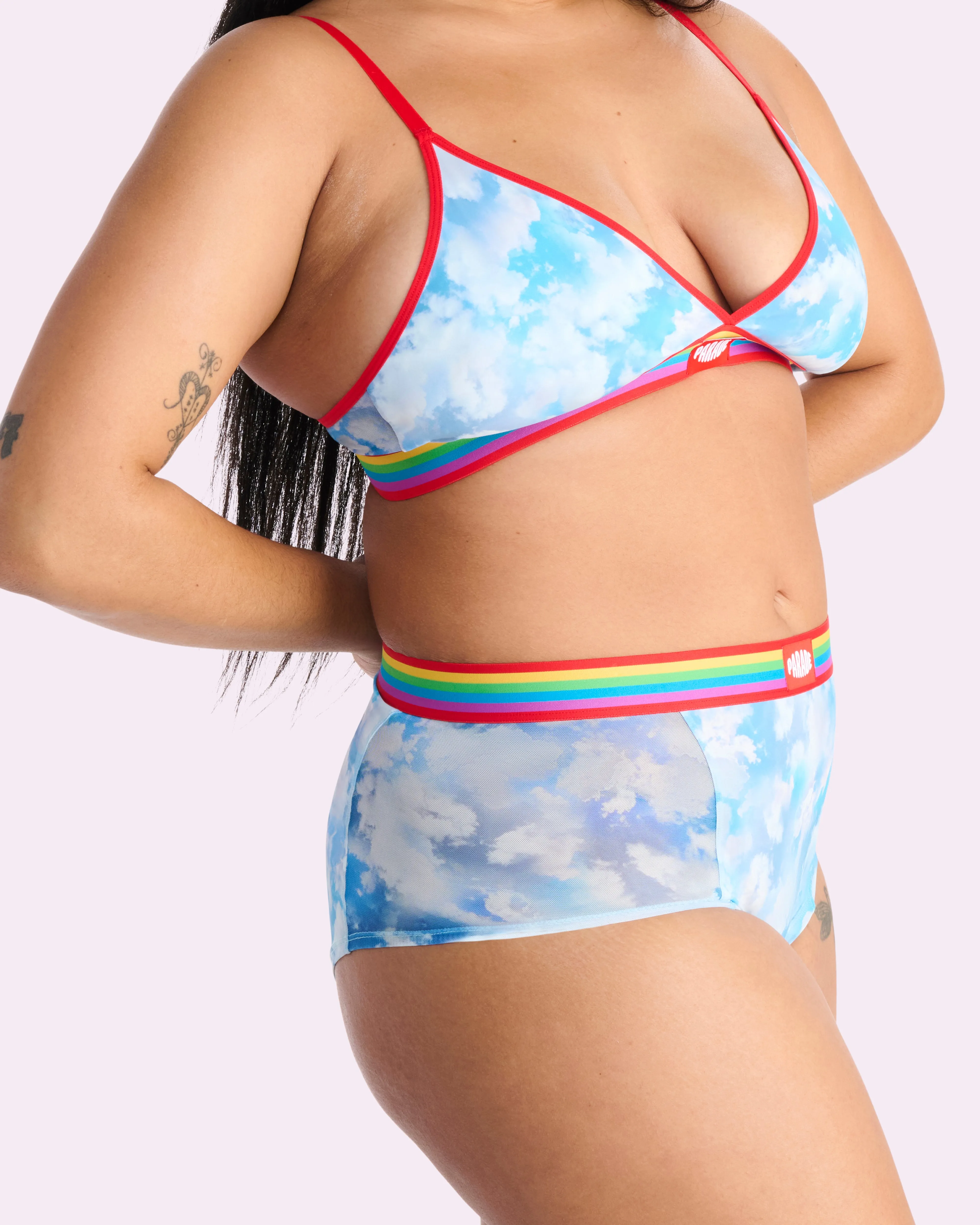 Re:Play Boyshort | Ultra-Soft Re:Play (Parade Cloud) sold by Parade product image thumbnail 3