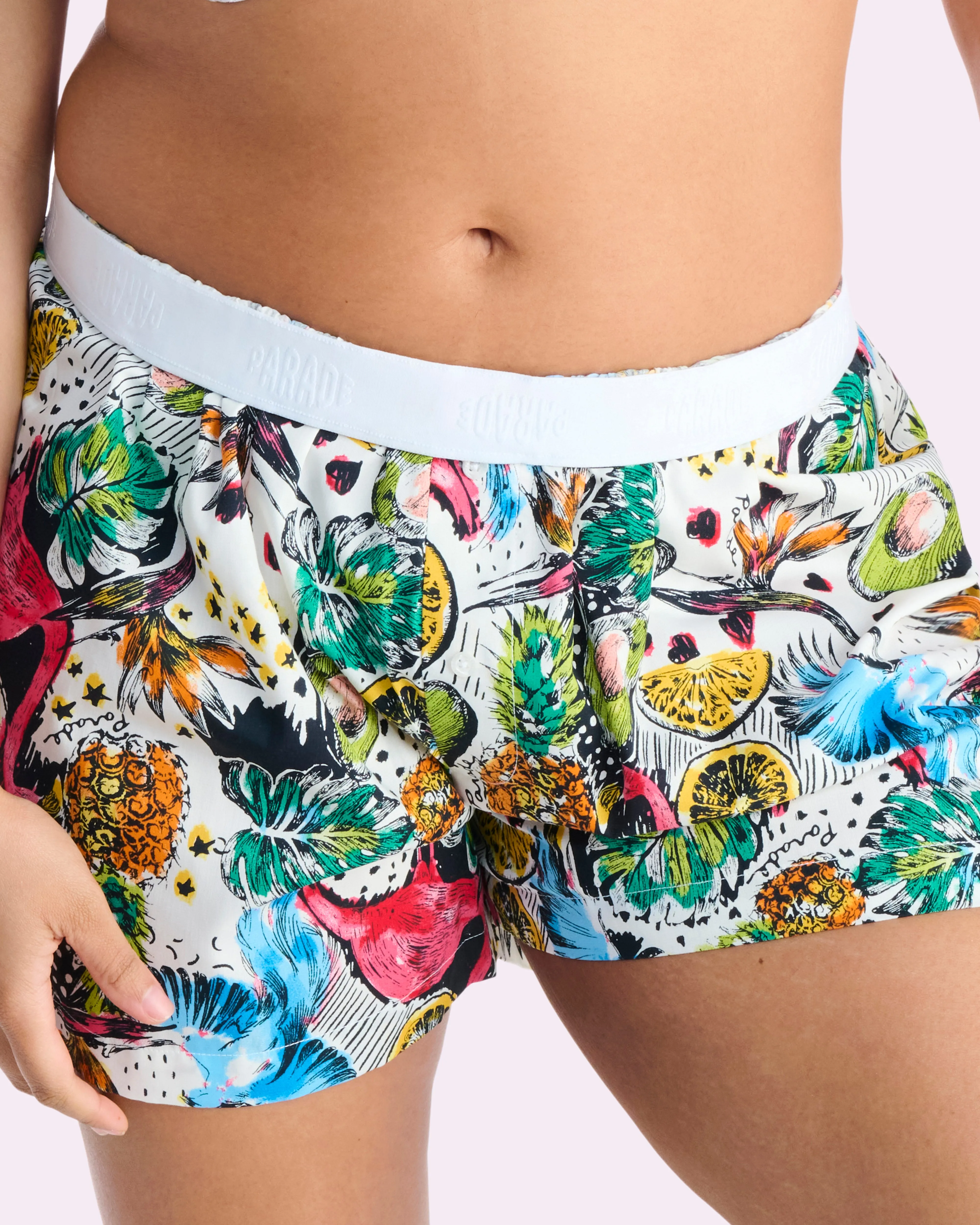 Parade Poplin Boxer Short | Parade Poplin (Tropical Sketch Book) sold by Parade