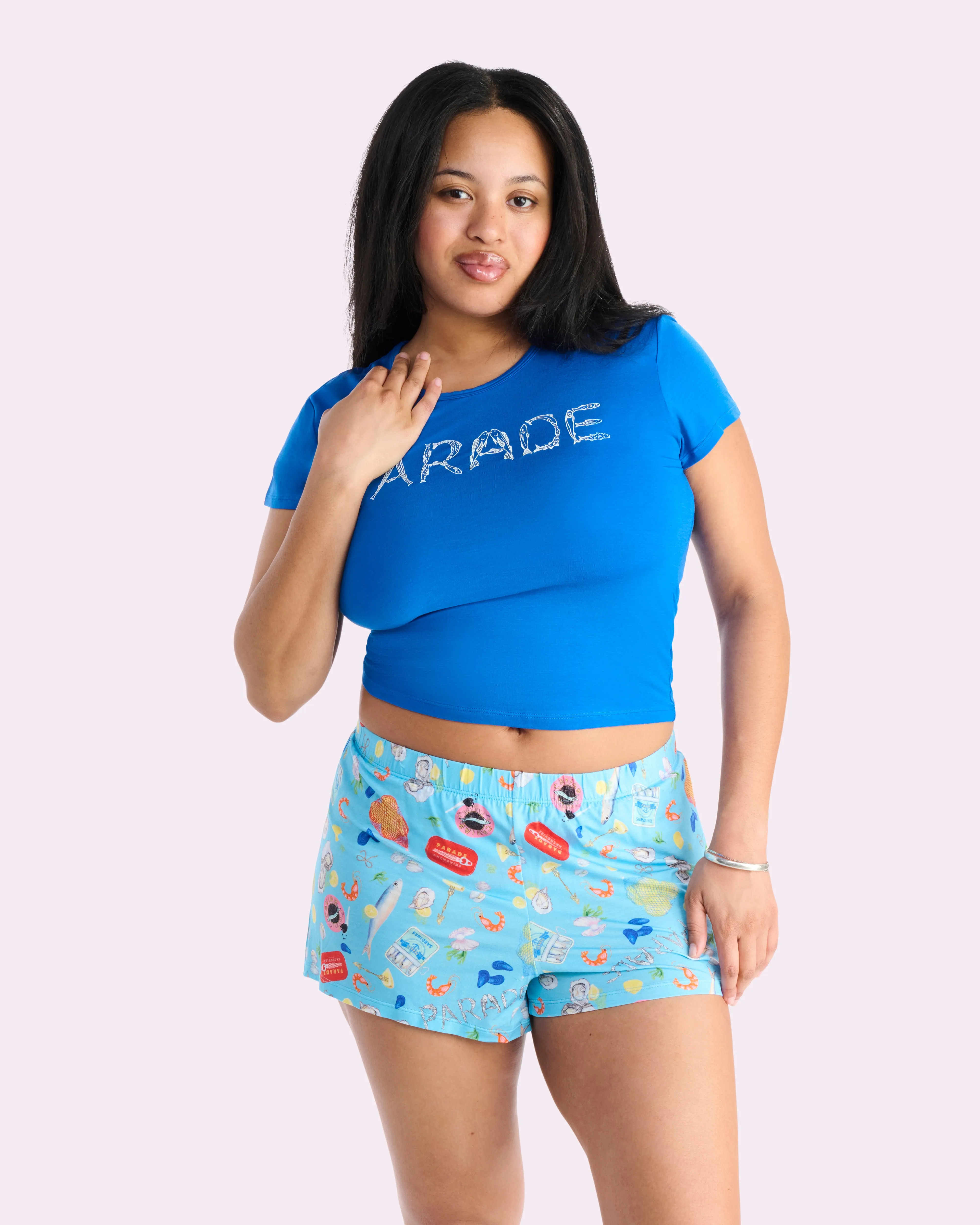 New:Cotton Lounge Shorts | New:Cotton (Seaside Paradise) sold by Parade product image thumbnail 4