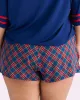 New:Cotton Lounge Shorts | New:Cotton (Academy Plaid) sold by Parade