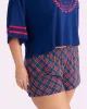New:Cotton Lounge Shorts | New:Cotton (Academy Plaid) sold by Parade