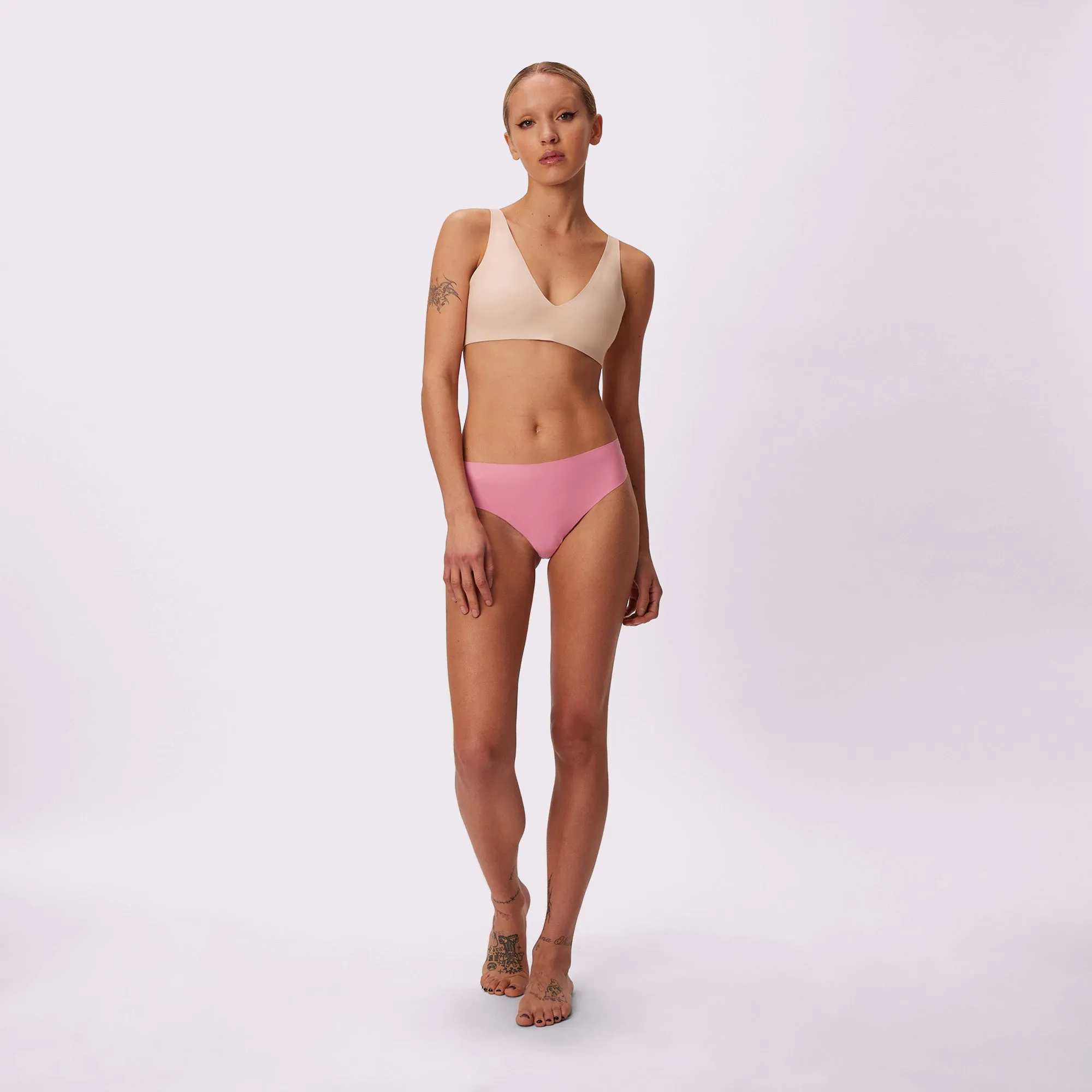 Invisible High Rise Thong | Seamless Universal | Archive (Bubble Gum) sold by Parade product image thumbnail 4