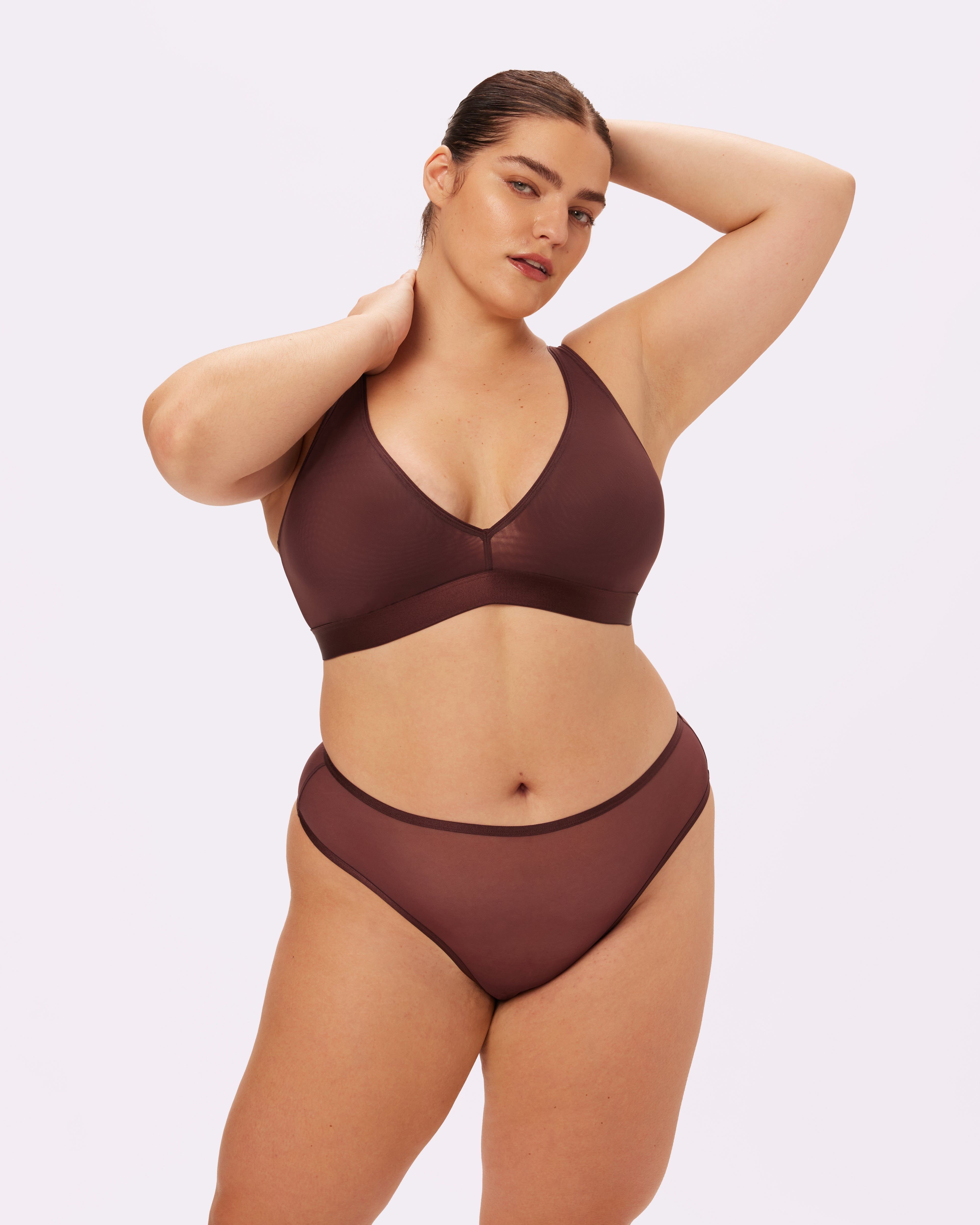 3XL High Rise Cheeky | Silky Mesh (Pony) sold by Parade product image thumbnail 5