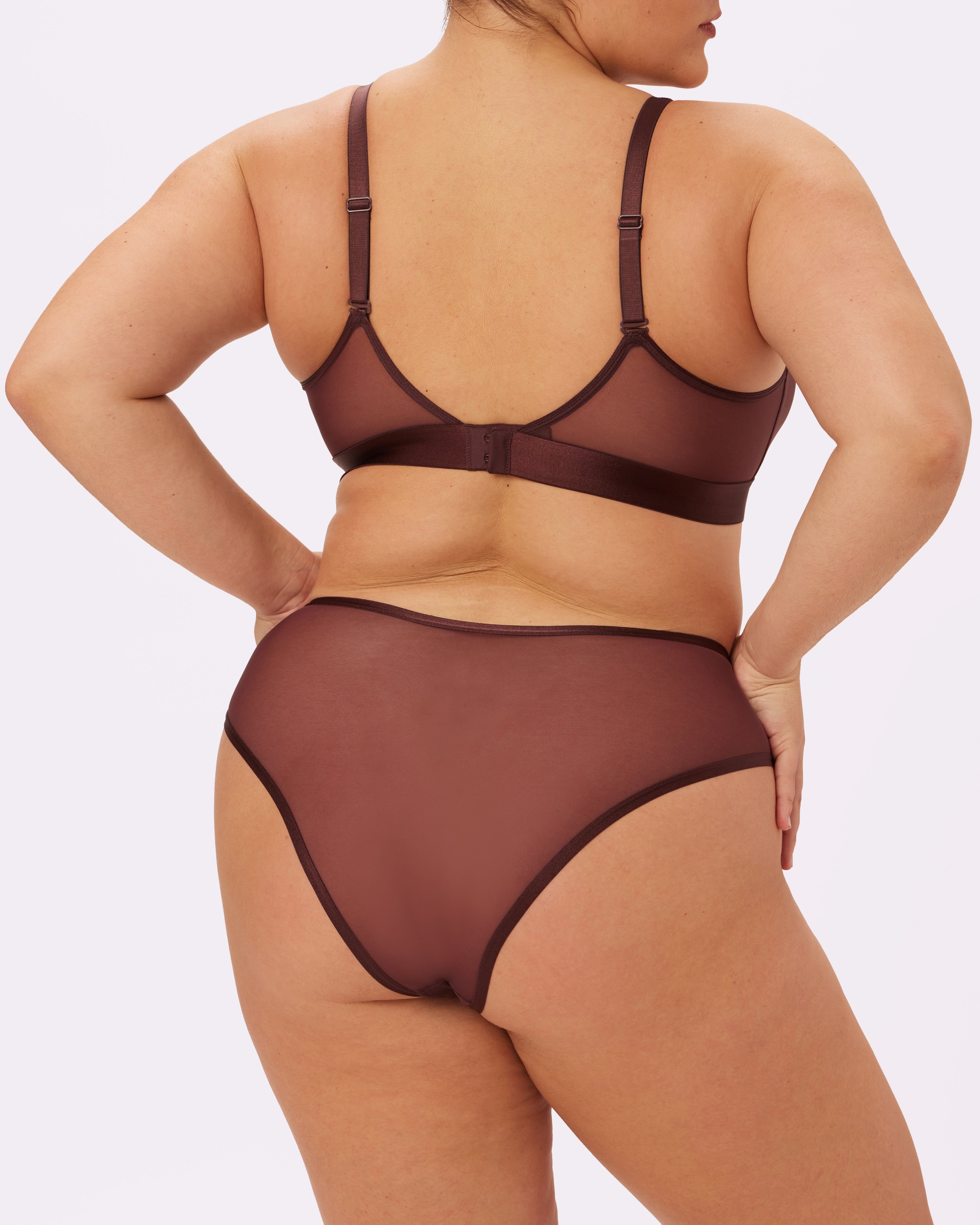 3XL High Rise Cheeky | Silky Mesh (Pony) sold by Parade product image thumbnail 4