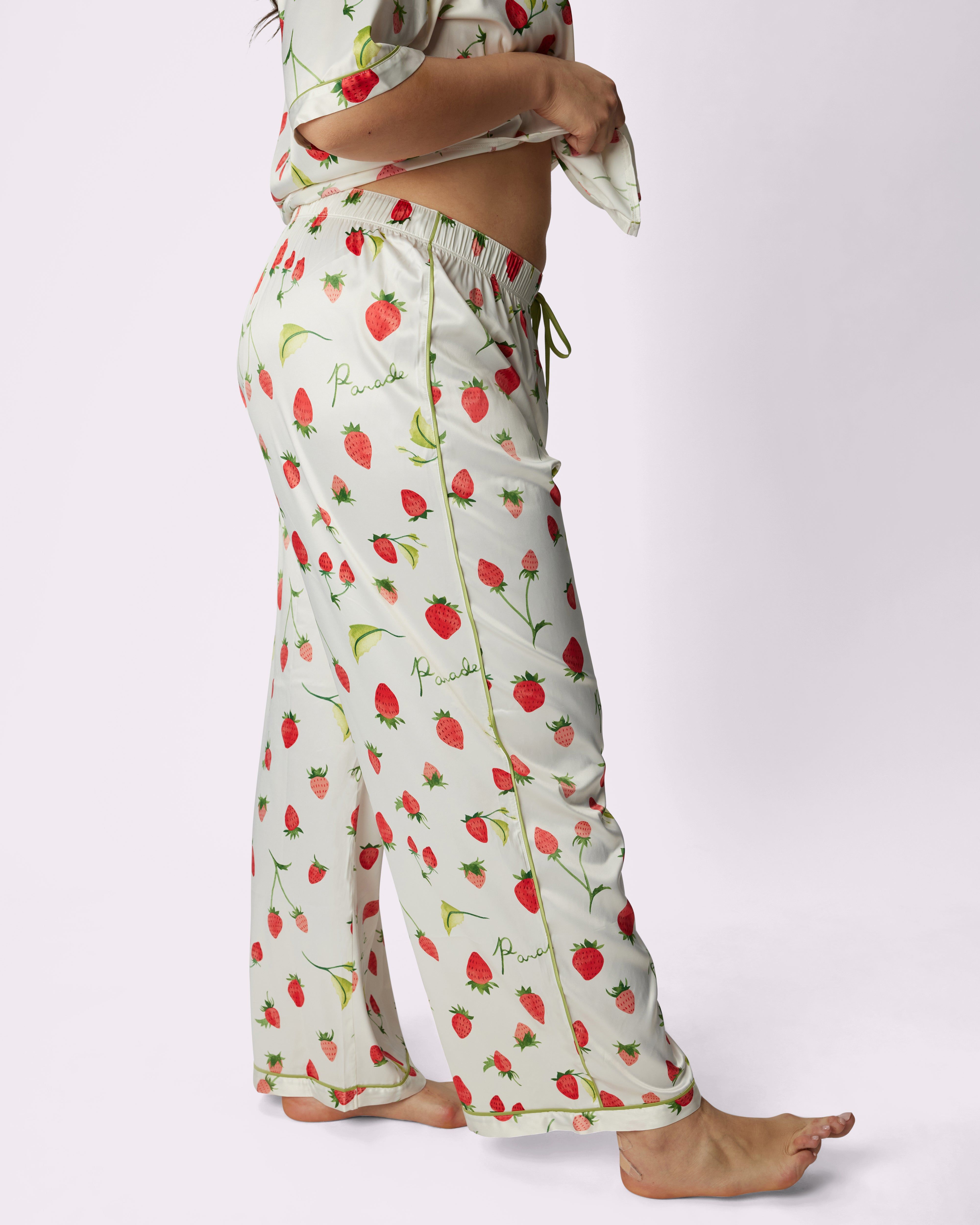 Dream Wide Leg Pants | Luxe Satin (Shortcake) sold by Parade product image thumbnail 4