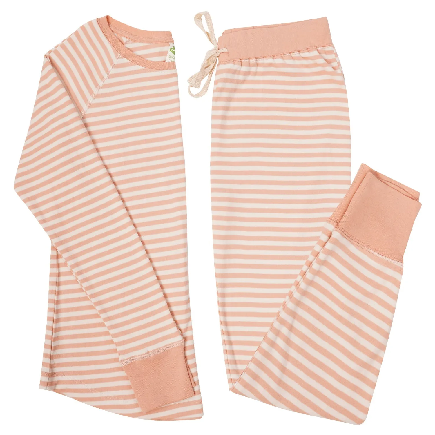 Organic Women's Striped Pajama Set sold by Parade product image thumbnail 5