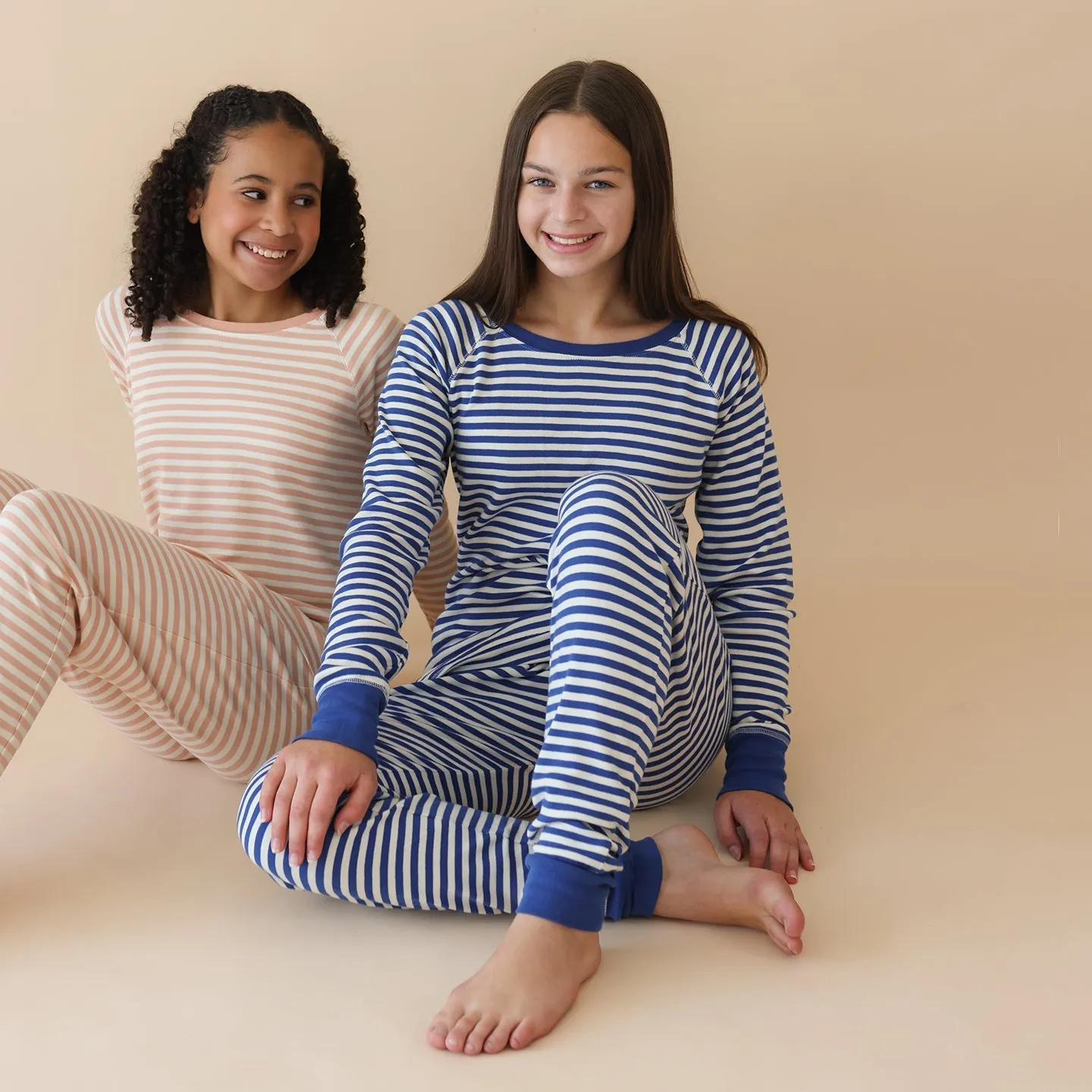 Organic Women's Striped Pajama Set sold by Parade product image thumbnail 4