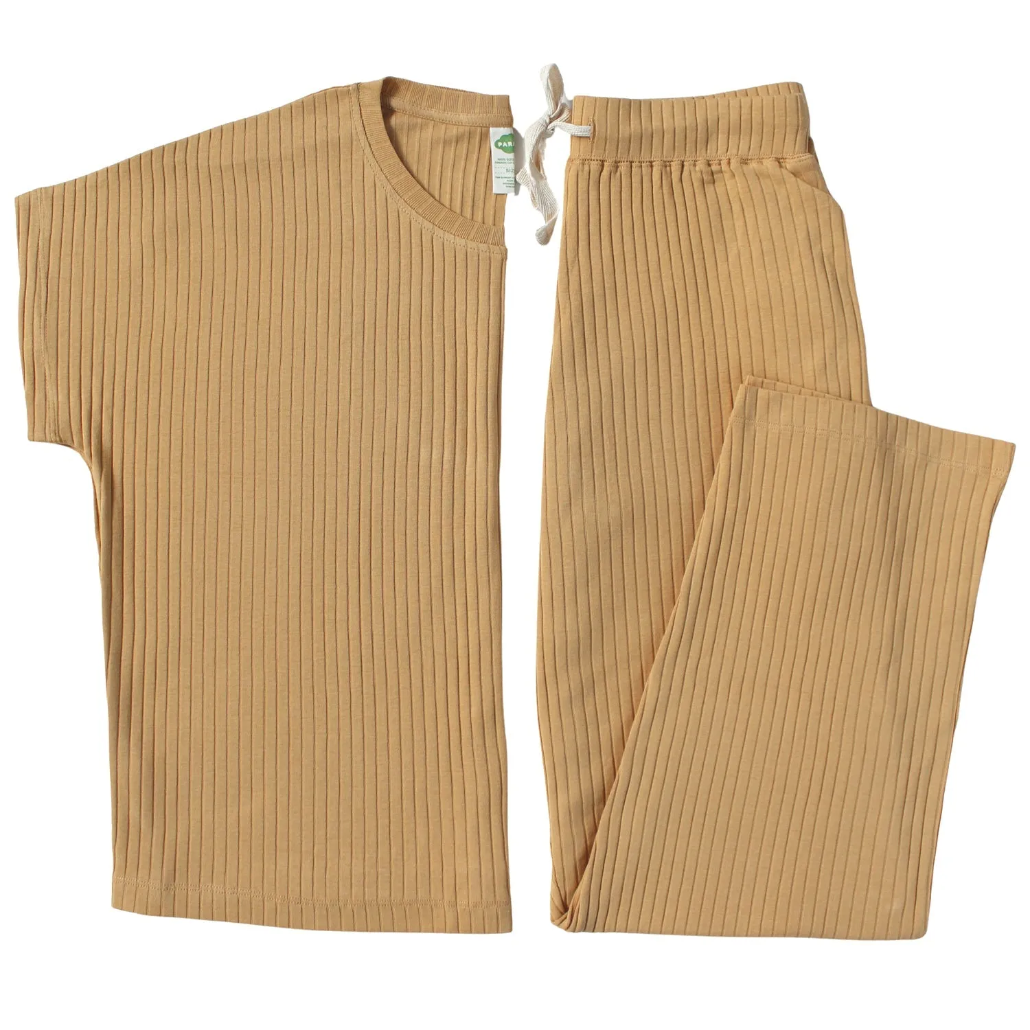 Organic Women's Rib Knit Pajamas sold by Parade product image thumbnail 3