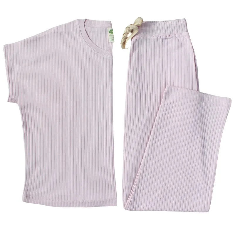 Organic Women's Rib Knit Pajamas made by Parade