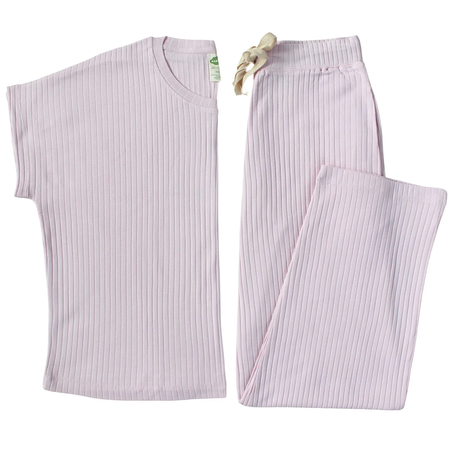 Organic Women's Rib Knit Pajamas sold by Parade