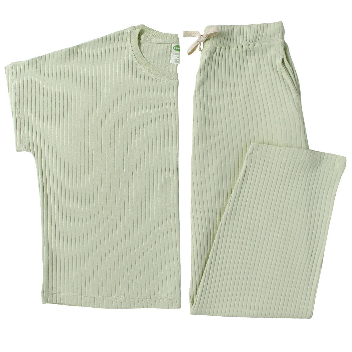 Organic Women's Rib Knit Pajamas sold by Parade product image thumbnail 5