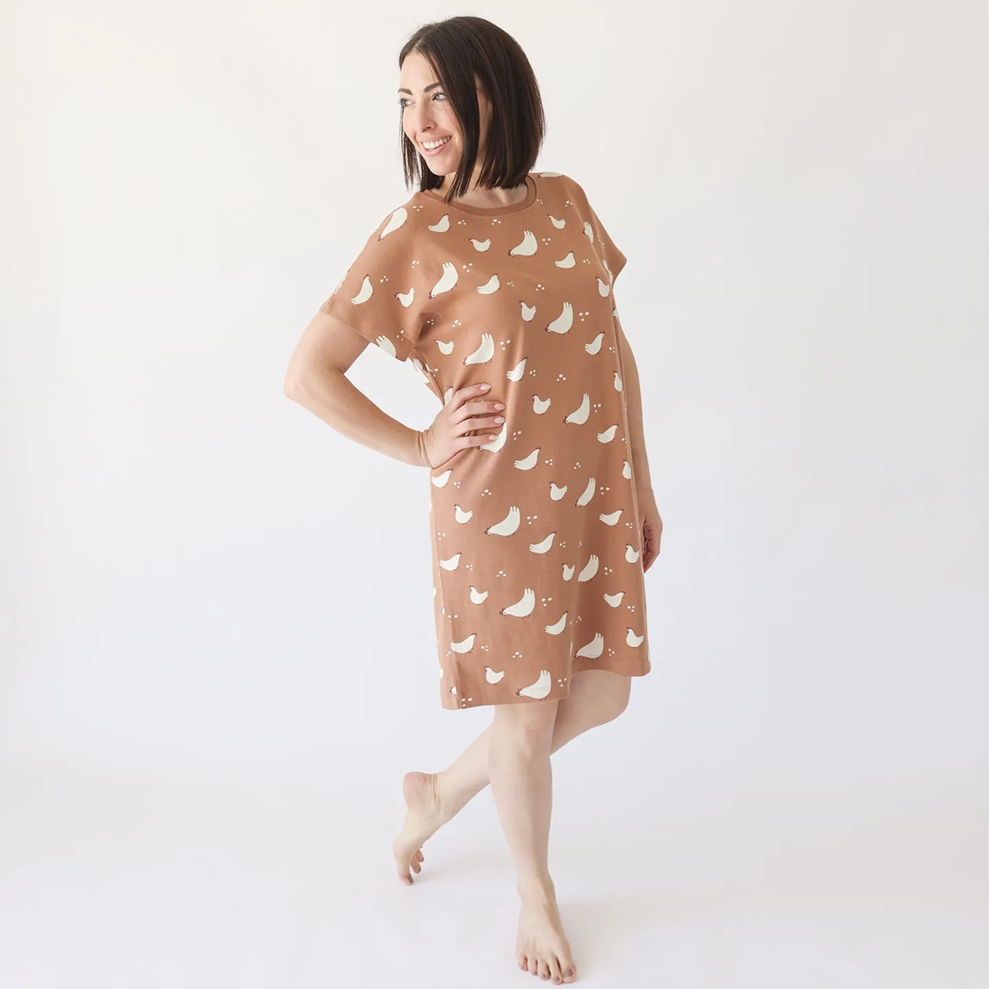 Organic Women's 'Big Tee' Sleepshirt sold by Parade product image thumbnail 5