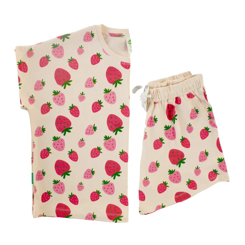 Organic Women's Pajamas - Boxy T & Shorts made by Parade