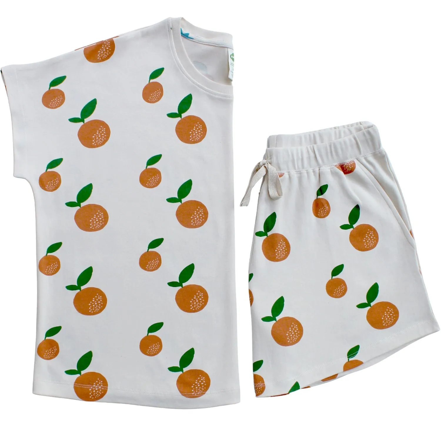 Organic Women's Pajamas - Boxy T & Shorts sold by Parade product image thumbnail 3
