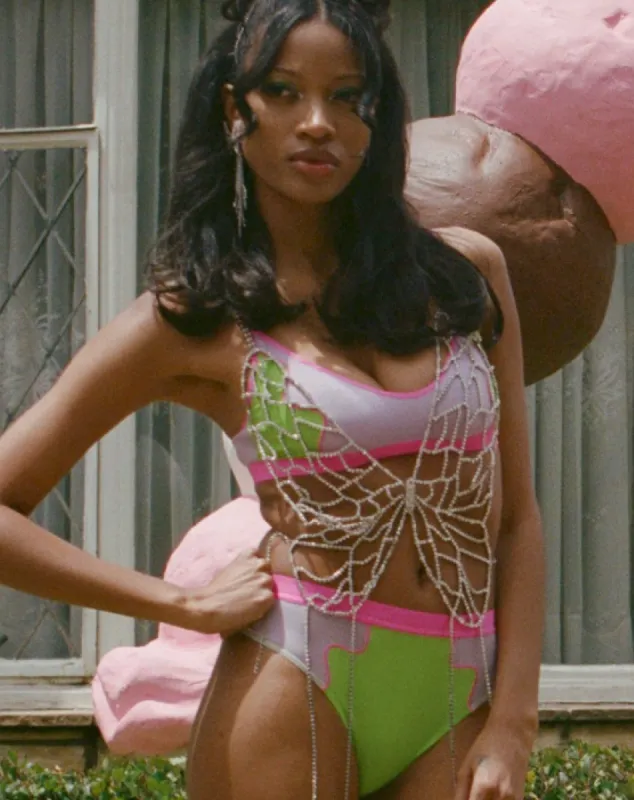 5XL Limited Edition Swirl High Rise Thong | Ultra-Soft Re:Play | Archive (Popsicle) sold by Parade